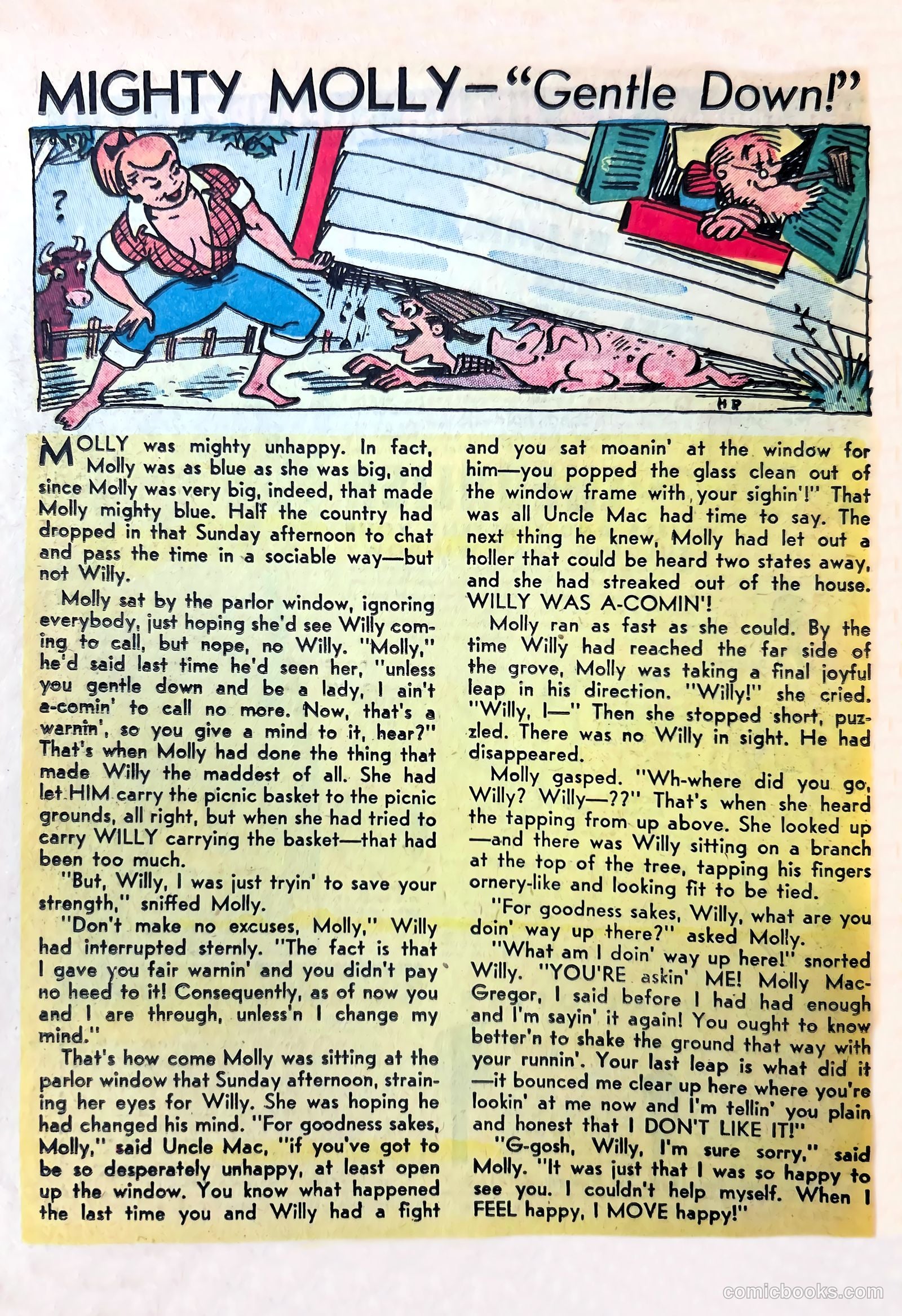 The Farmer's Daughter #4 (1954) — page 26 of 36