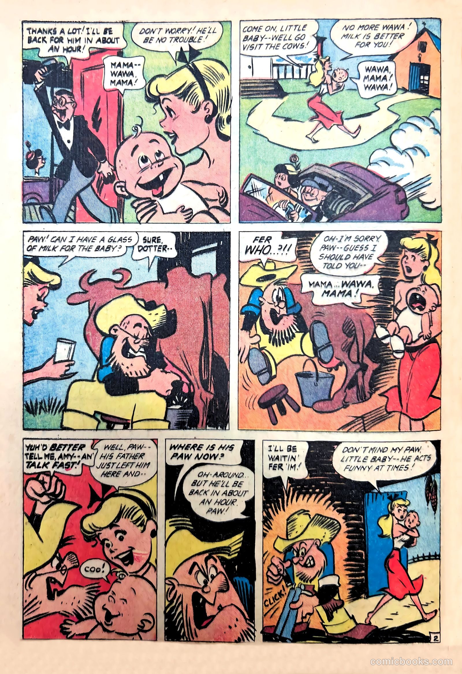 The Farmer's Daughter #4 (1954) — page 30 of 36