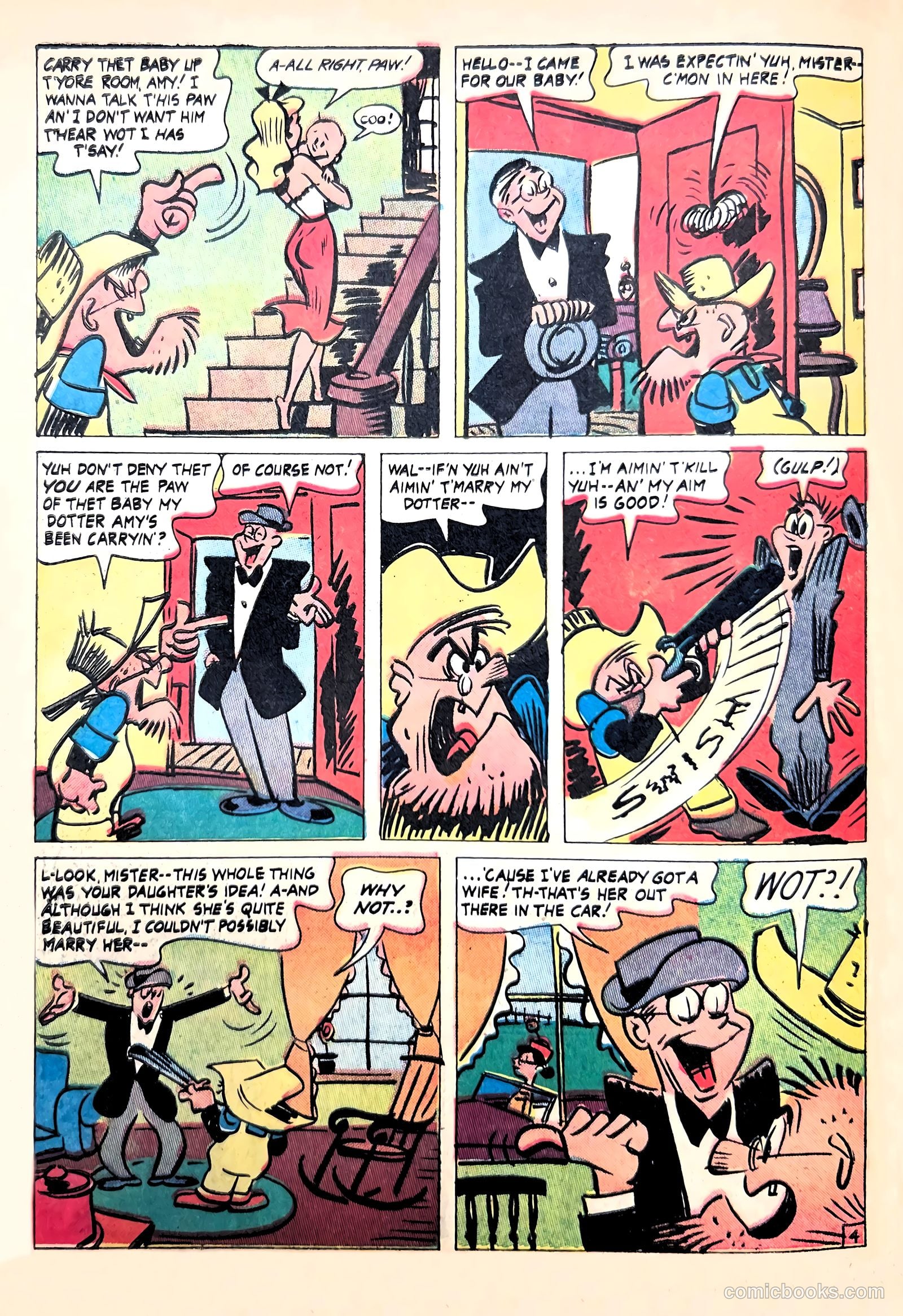 The Farmer's Daughter #4 (1954) — page 32 of 36