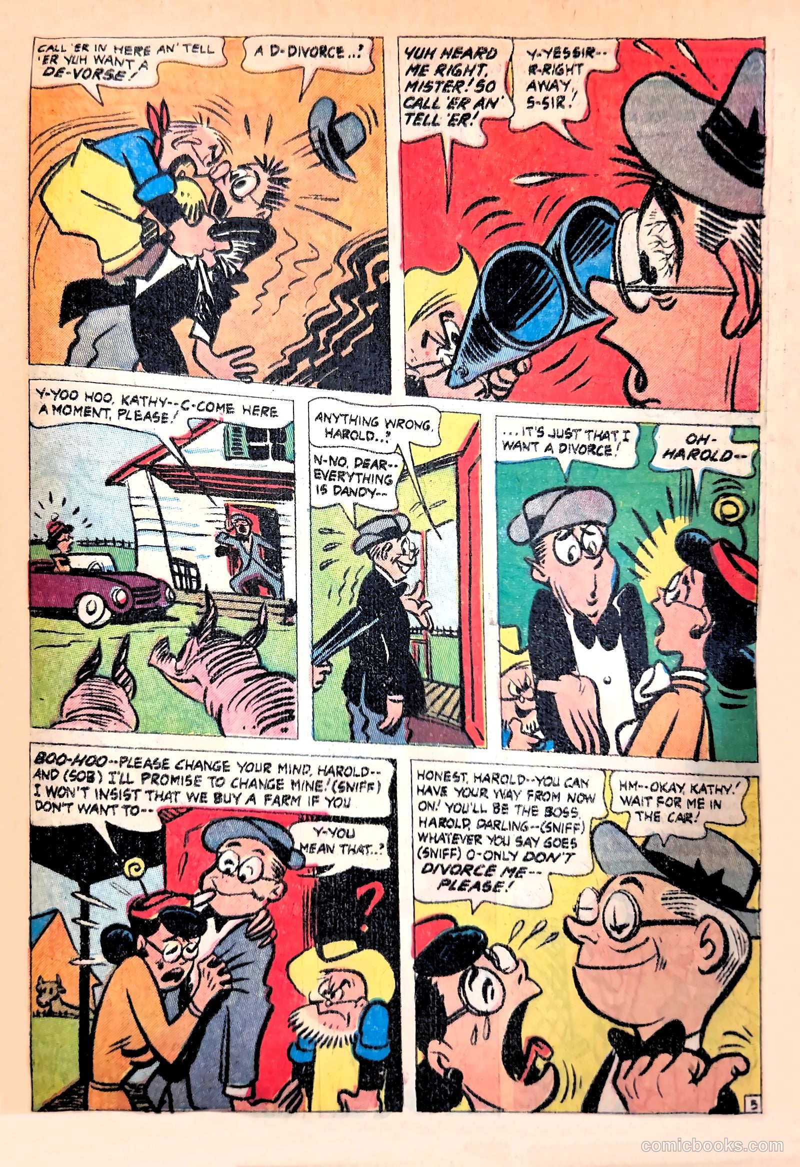 The Farmer's Daughter #4 (1954) — page 33 of 36