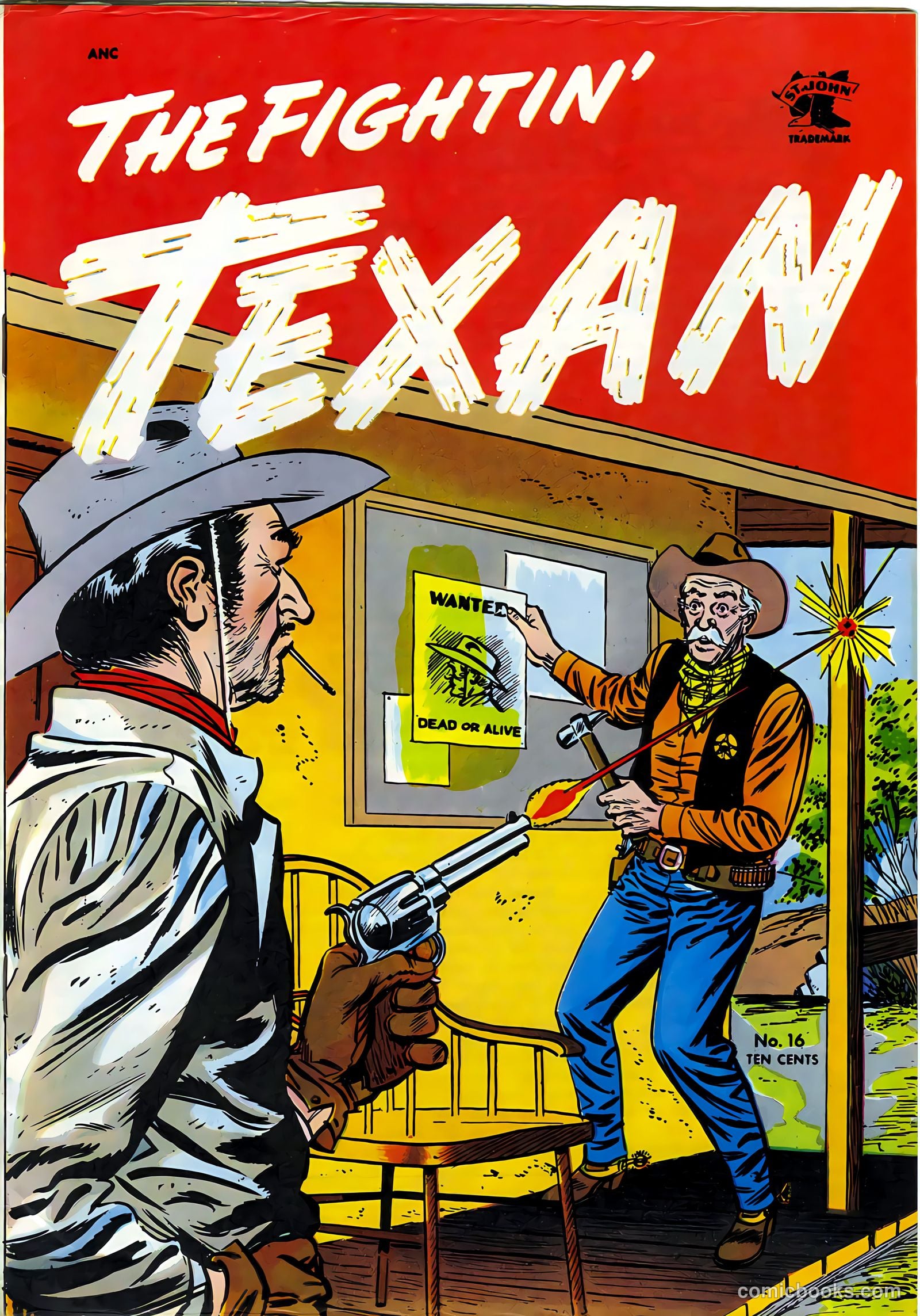 The Fightin' Texan #16 cover