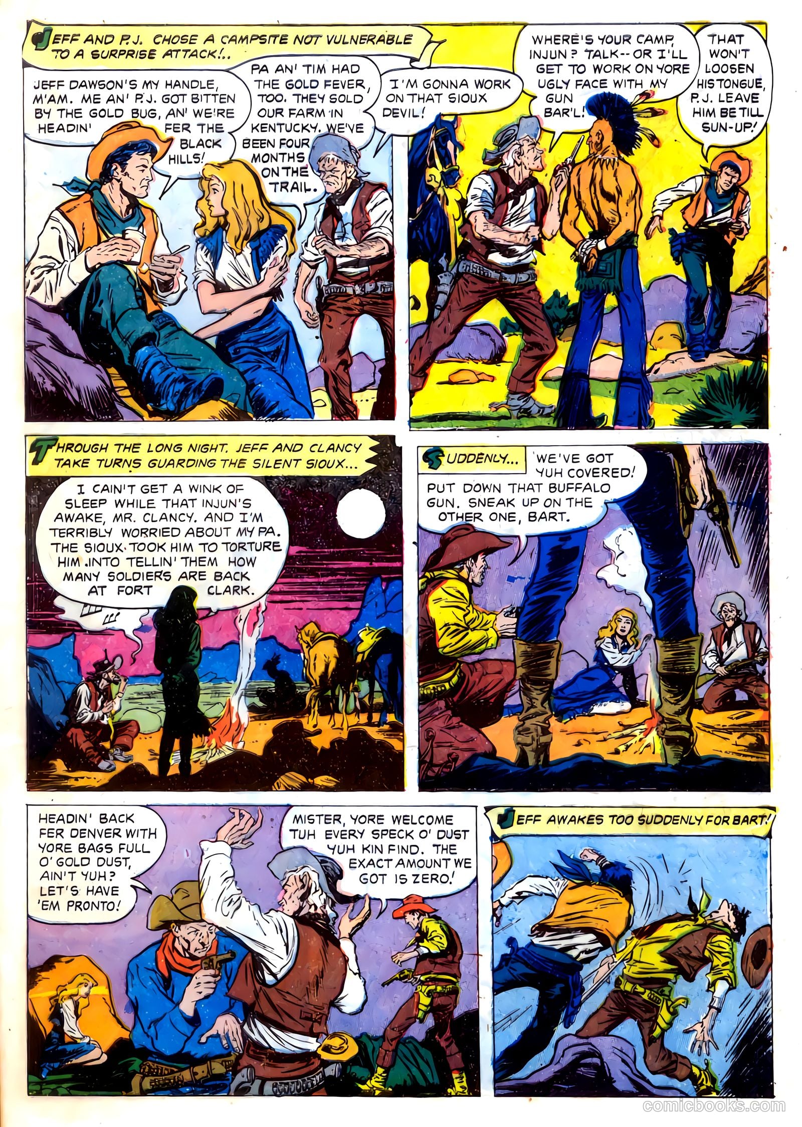 The Fightin' Texan #16 (1952) — page 5 of 36