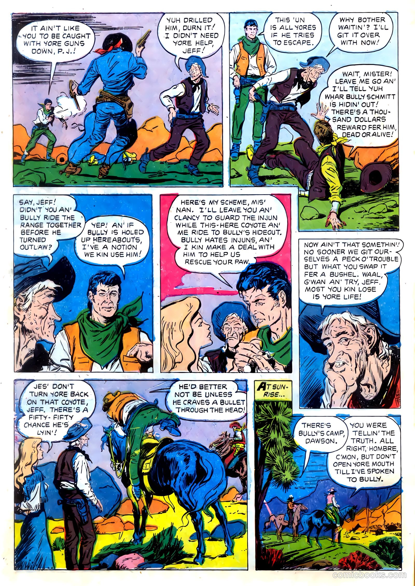 The Fightin' Texan #16 (1952) — page 6 of 36