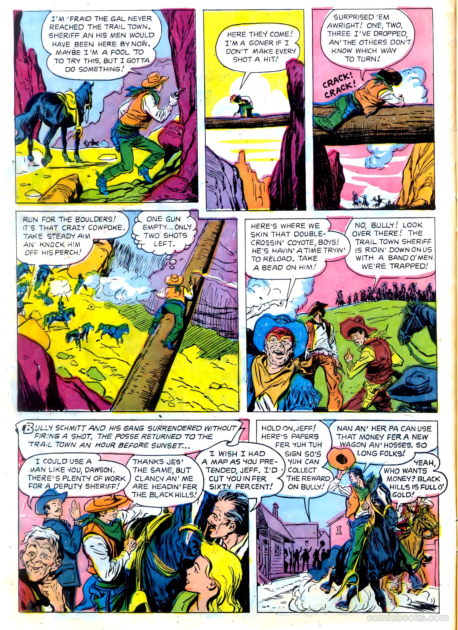 The Fightin' Texan #16 (1952) — page 10 of 36