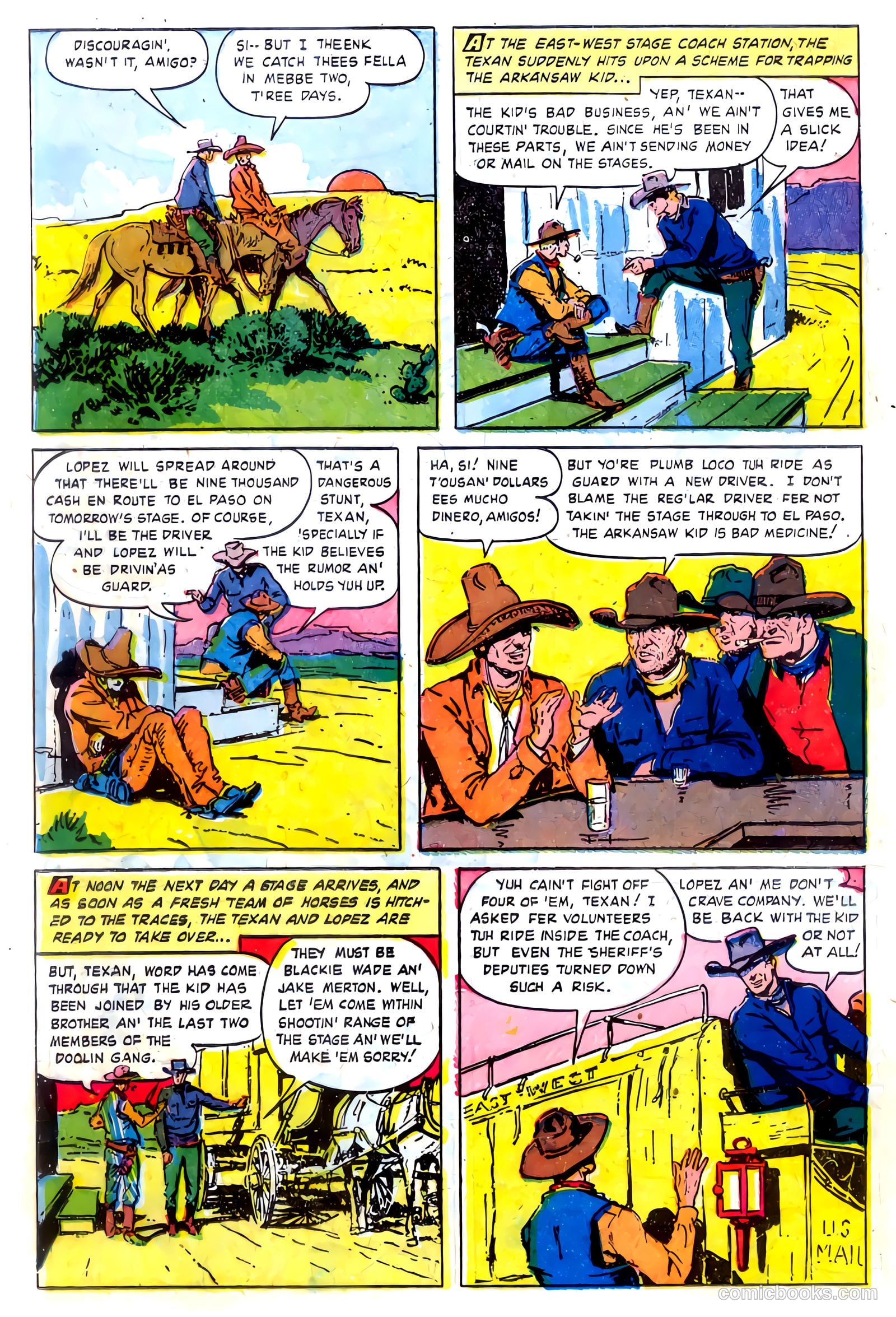 The Fightin' Texan #16 (1952) — page 14 of 36