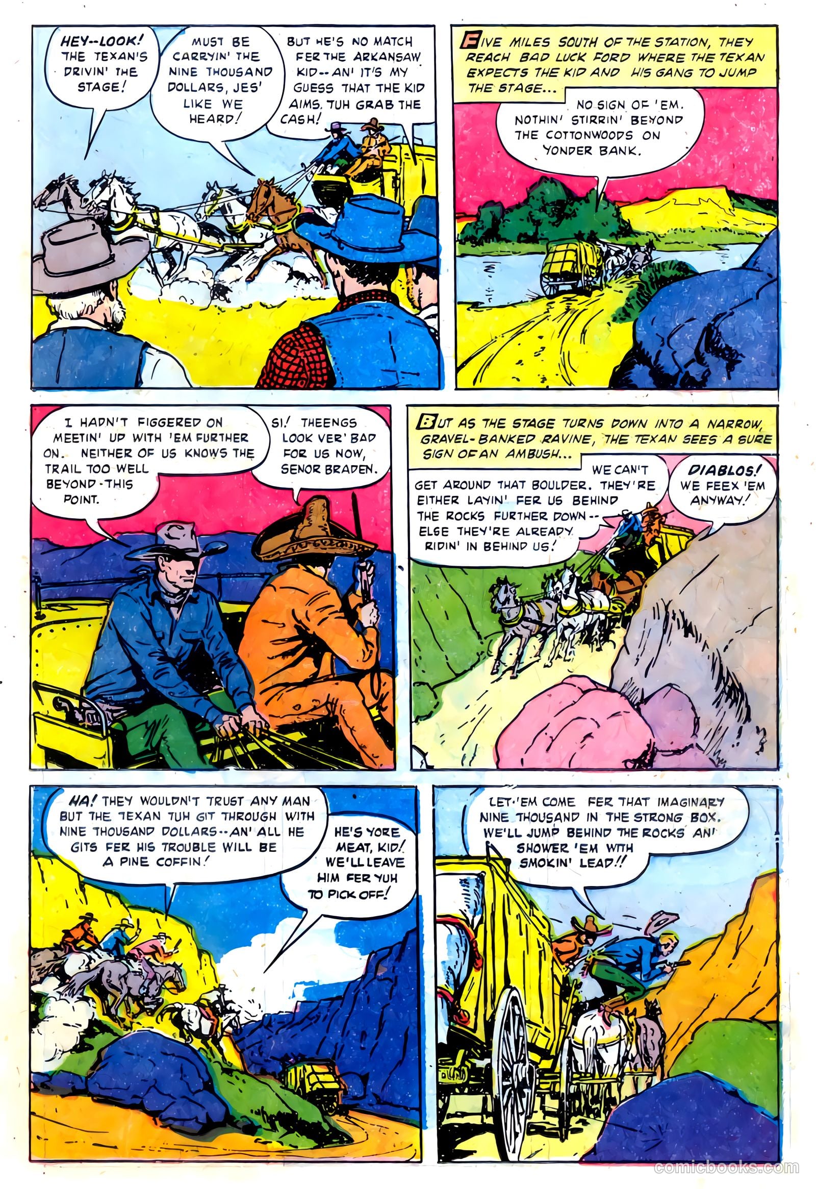 The Fightin' Texan #16 (1952) — page 15 of 36