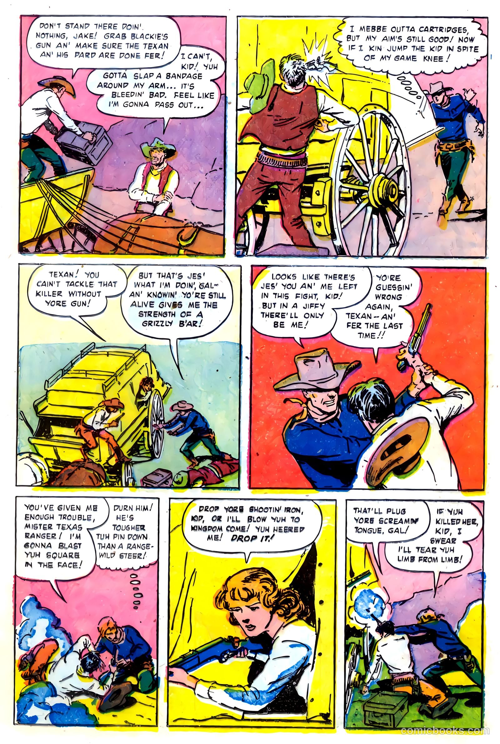The Fightin' Texan #16 (1952) — page 17 of 36
