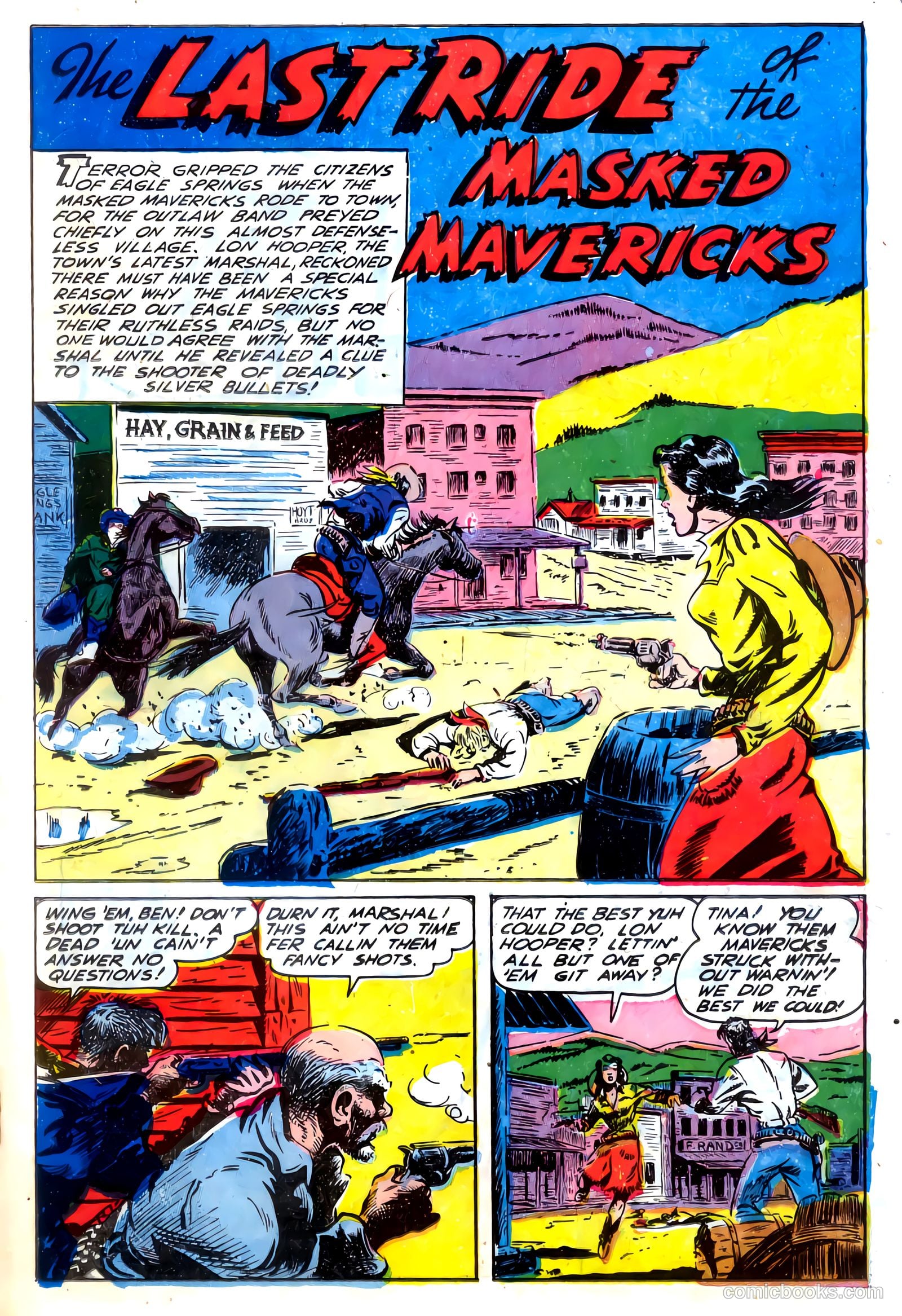 The Fightin' Texan #16 (1952) — page 19 of 36