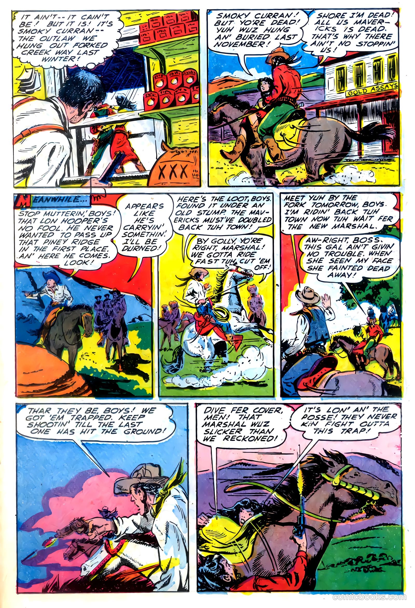 The Fightin' Texan #16 (1952) — page 23 of 36