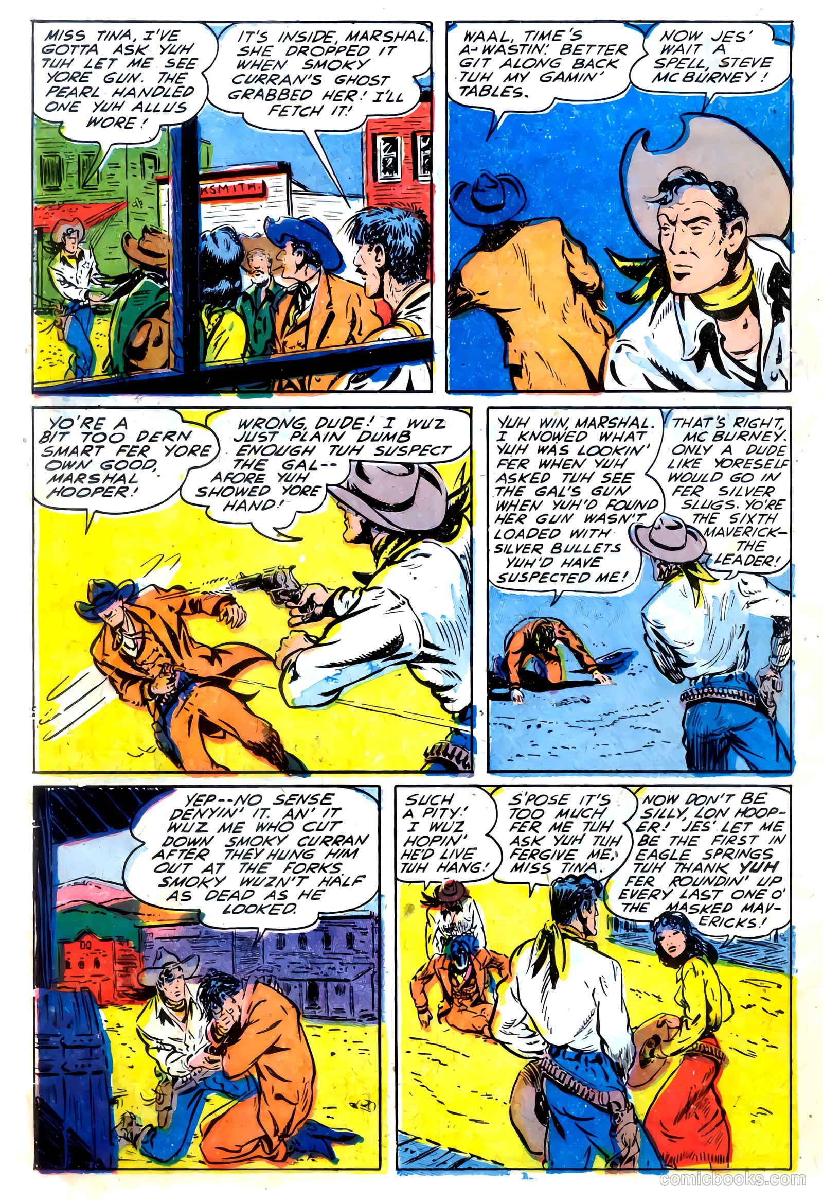The Fightin' Texan #16 (1952) — page 26 of 36
