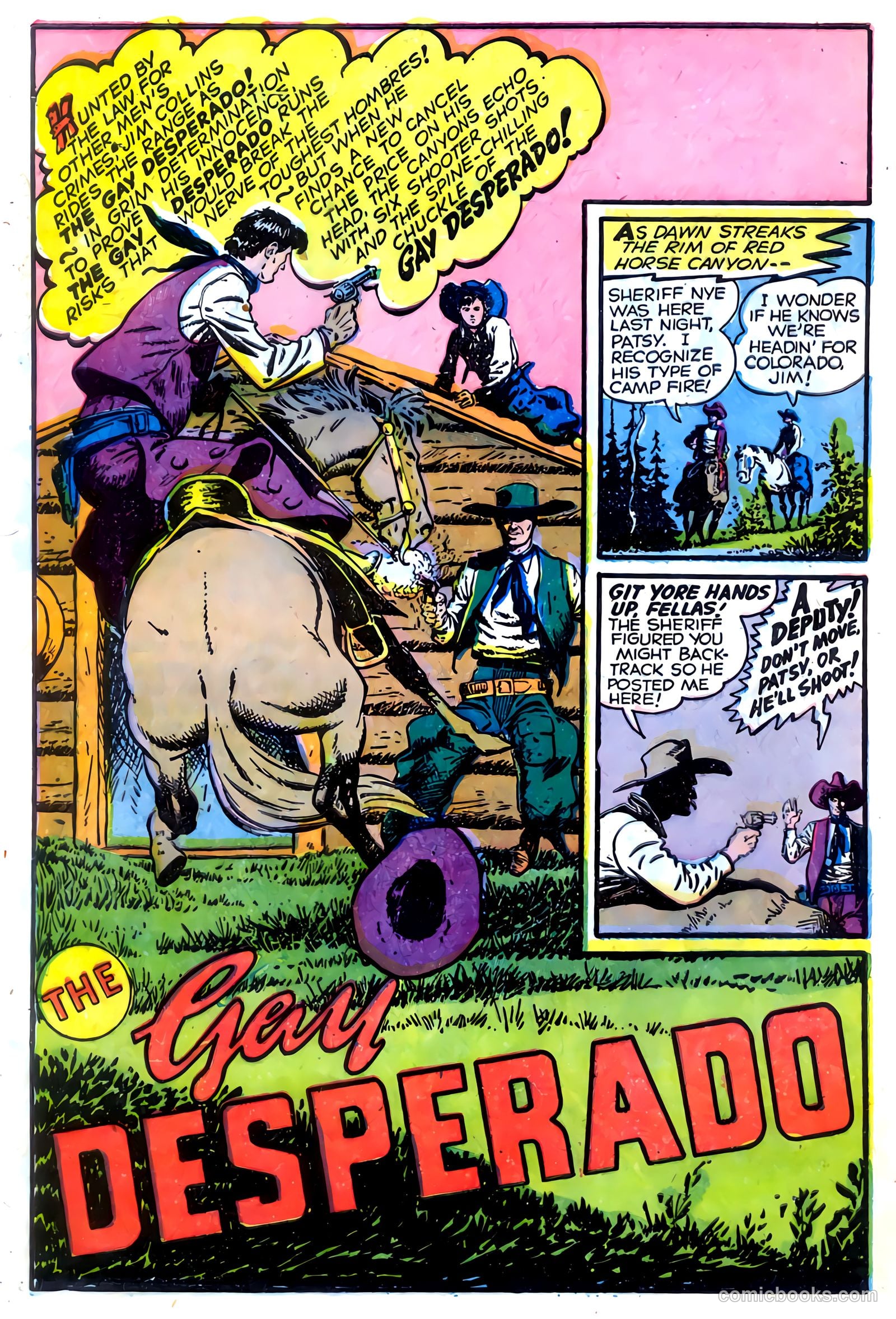 The Fightin' Texan #16 (1952) — page 28 of 36