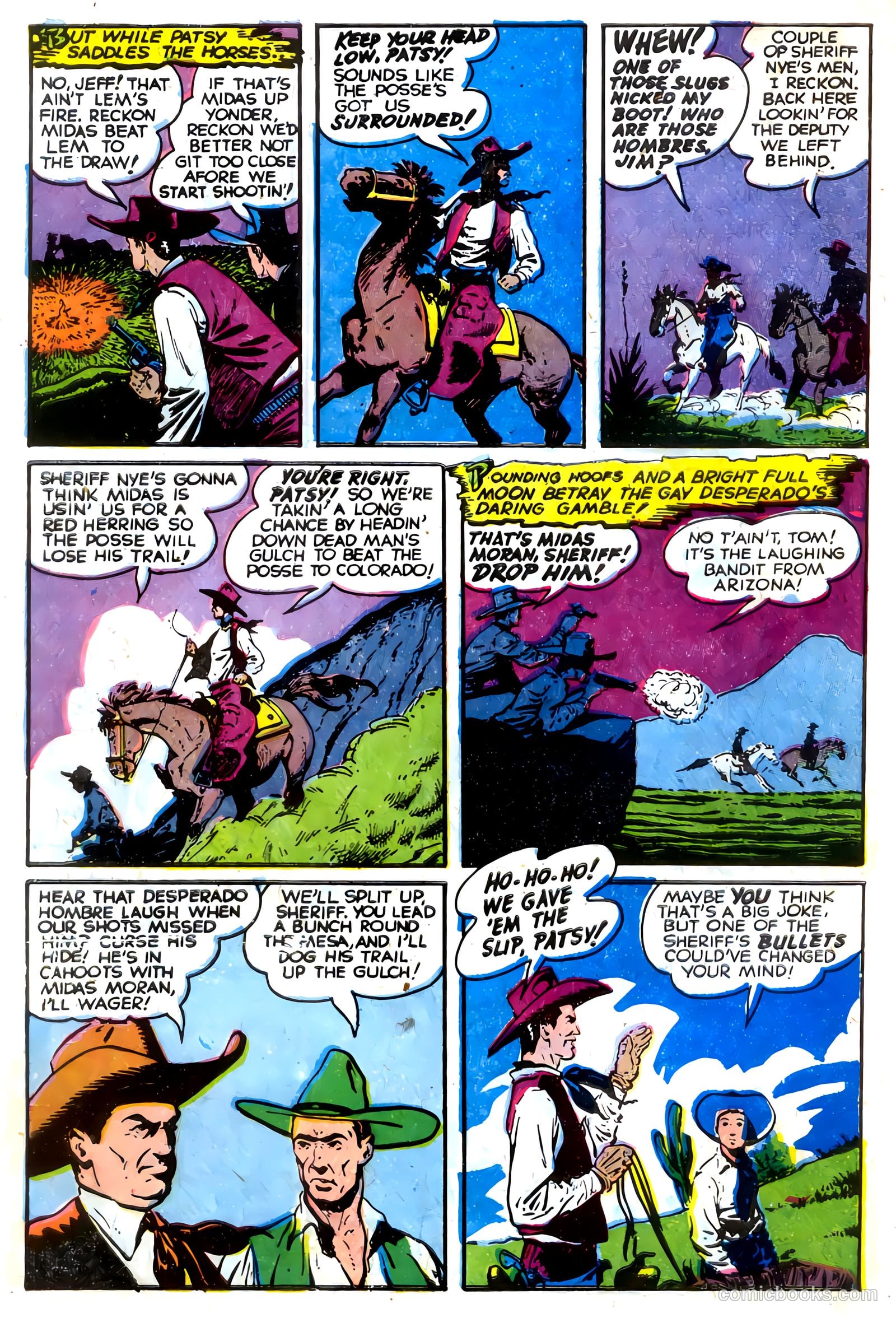 The Fightin' Texan #16 (1952) — page 30 of 36