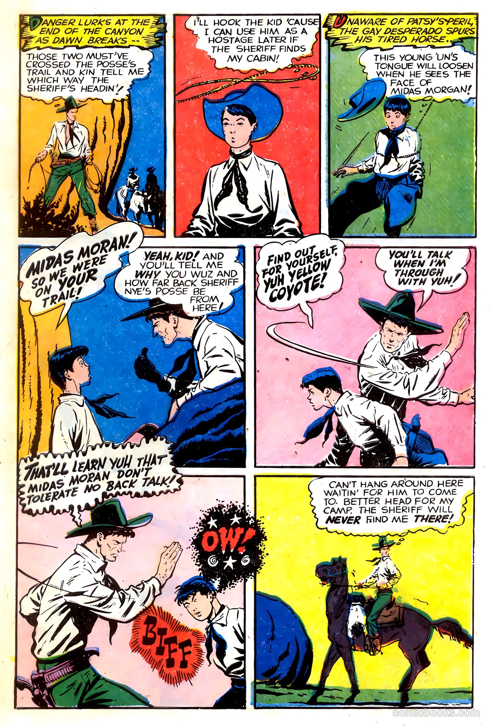 The Fightin' Texan #16 (1952) — page 31 of 36