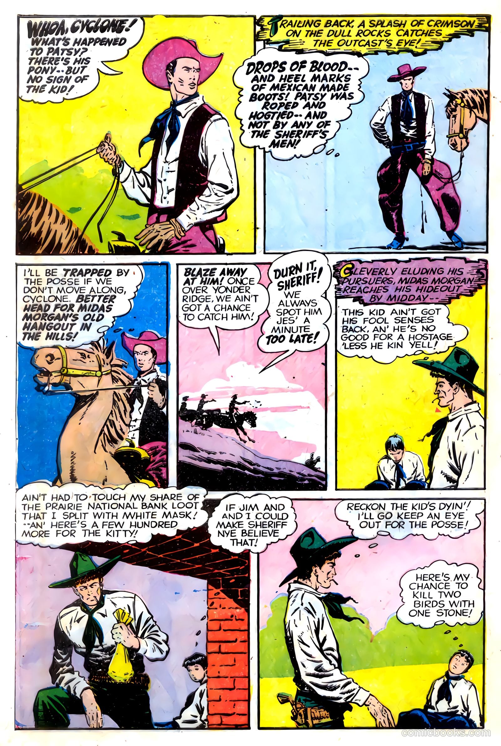 The Fightin' Texan #16 (1952) — page 32 of 36