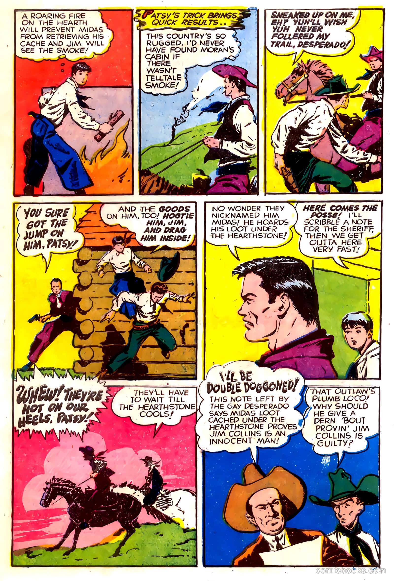 The Fightin' Texan #16 (1952) — page 33 of 36