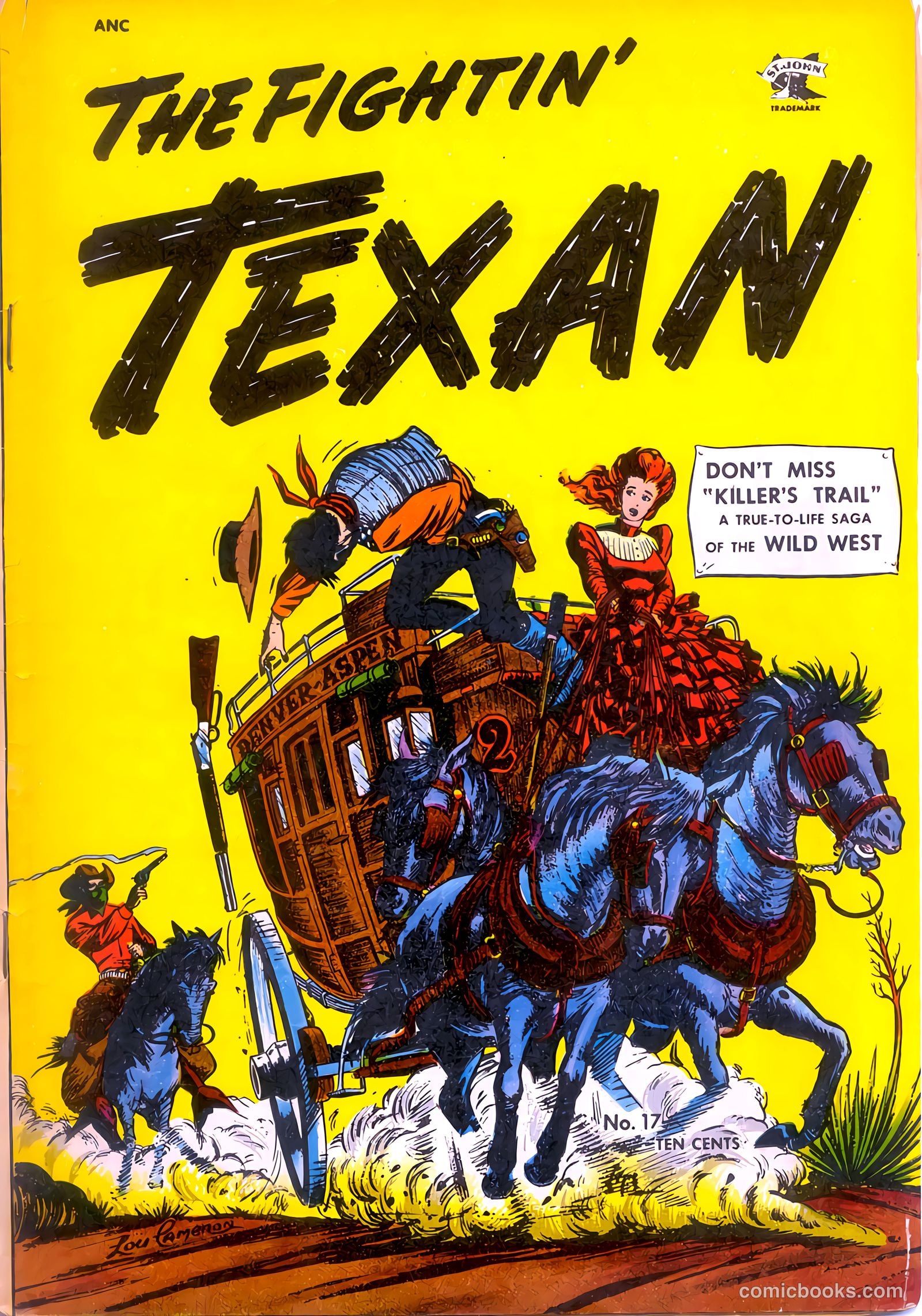 The Fightin' Texan #17 (1952) — page 2 of 37