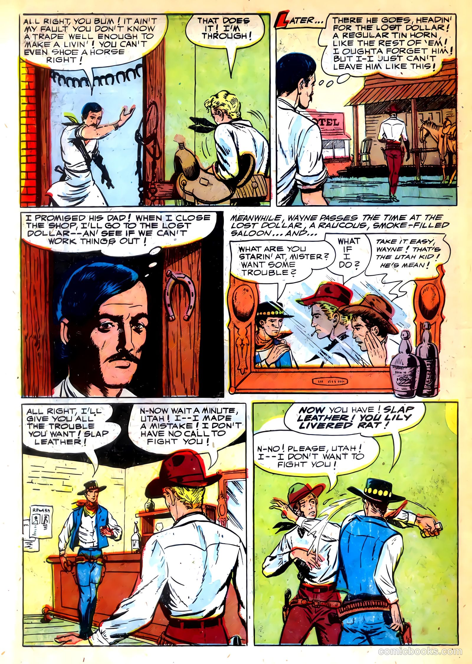 The Fightin' Texan #17 (1952) — page 5 of 37
