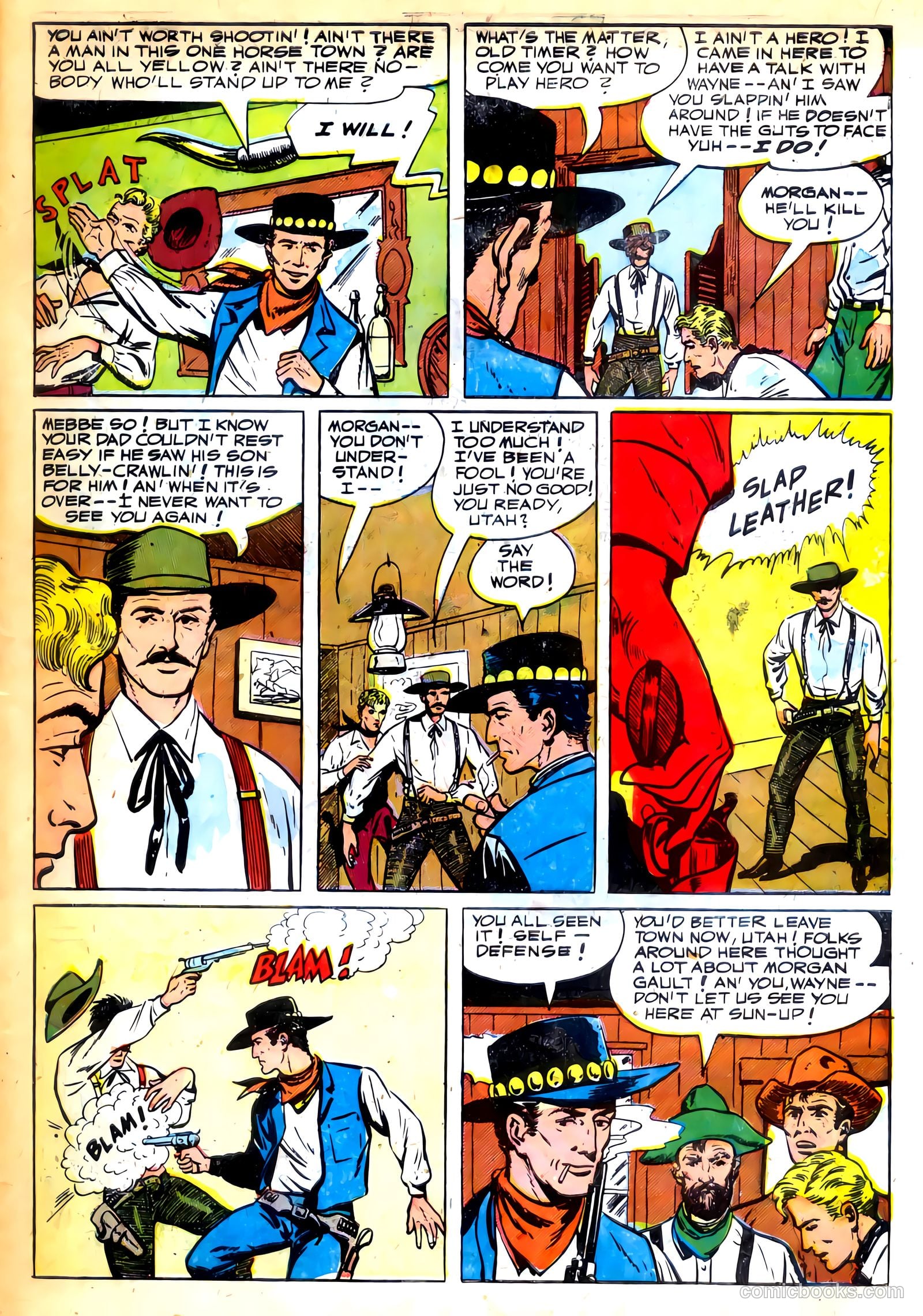 The Fightin' Texan #17 (1952) — page 6 of 37