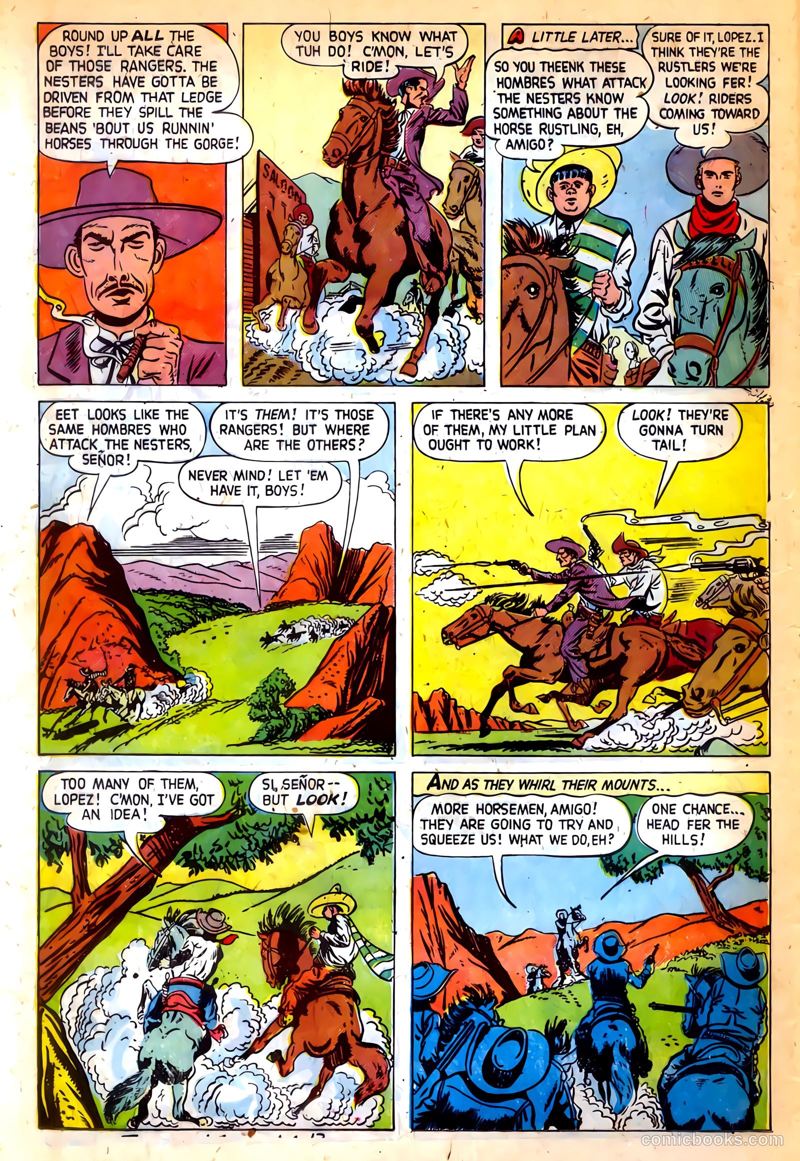 The Fightin' Texan #17 (1952) — page 15 of 37