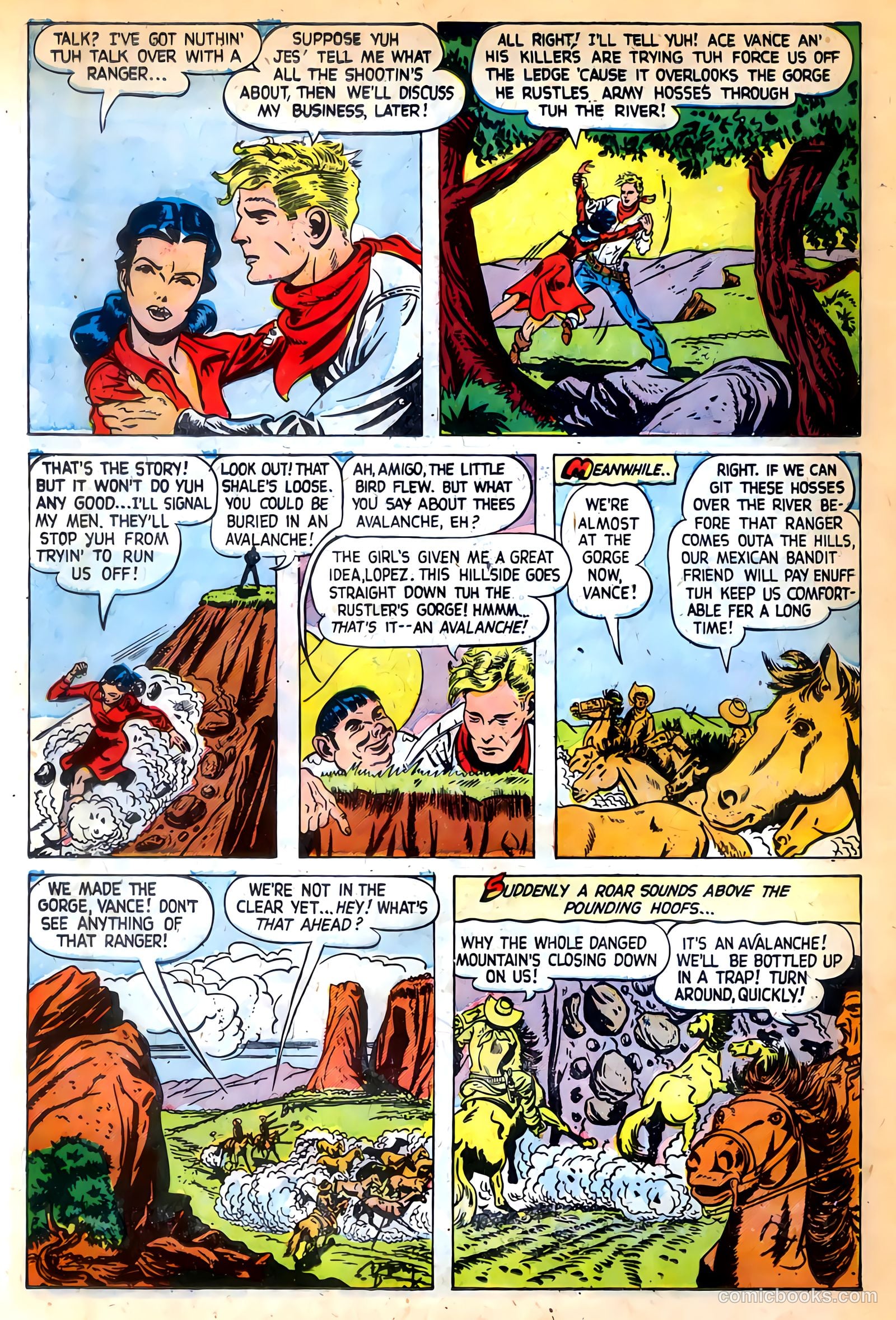 The Fightin' Texan #17 (1952) — page 17 of 37