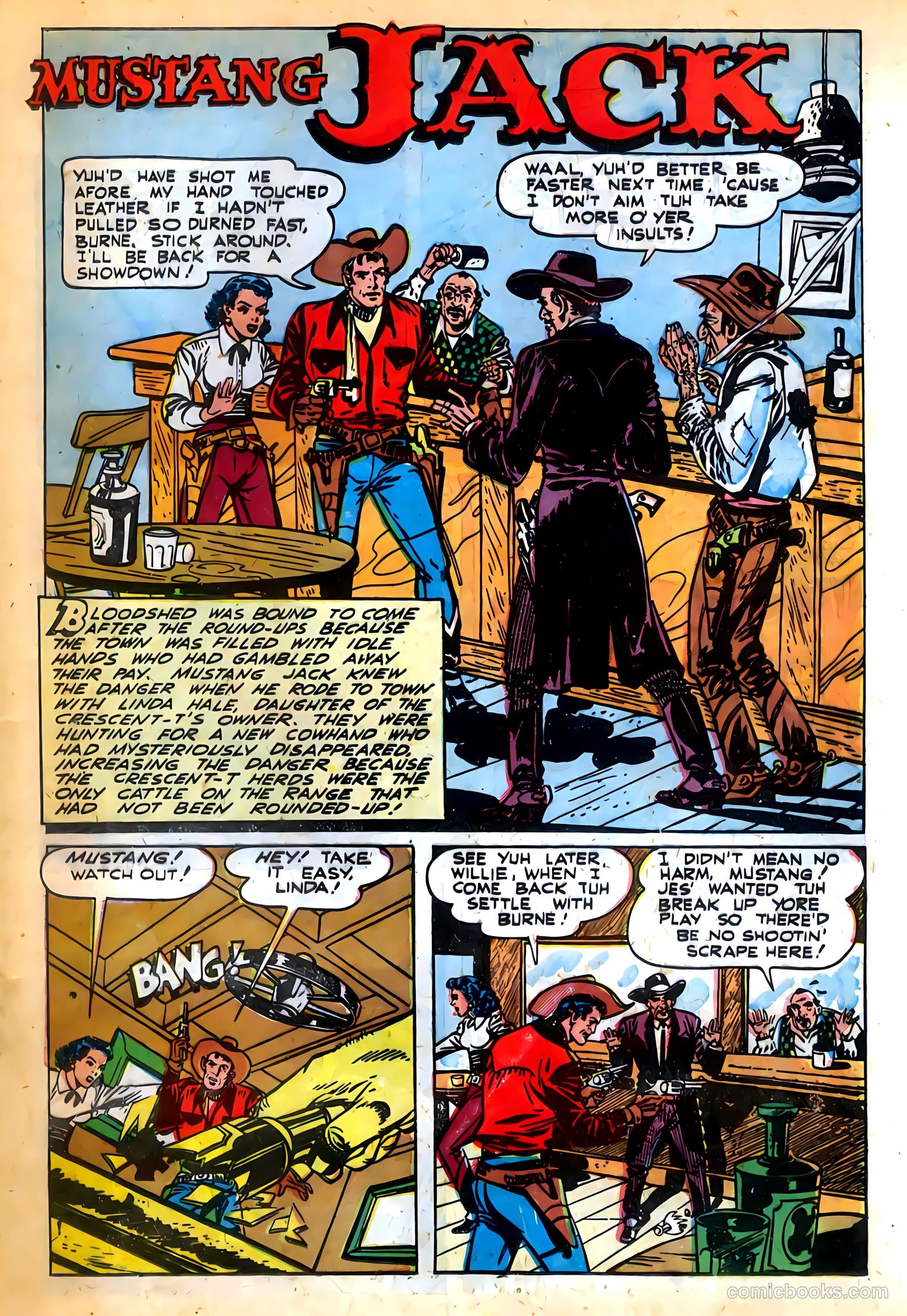 The Fightin' Texan #17 (1952) — page 20 of 37