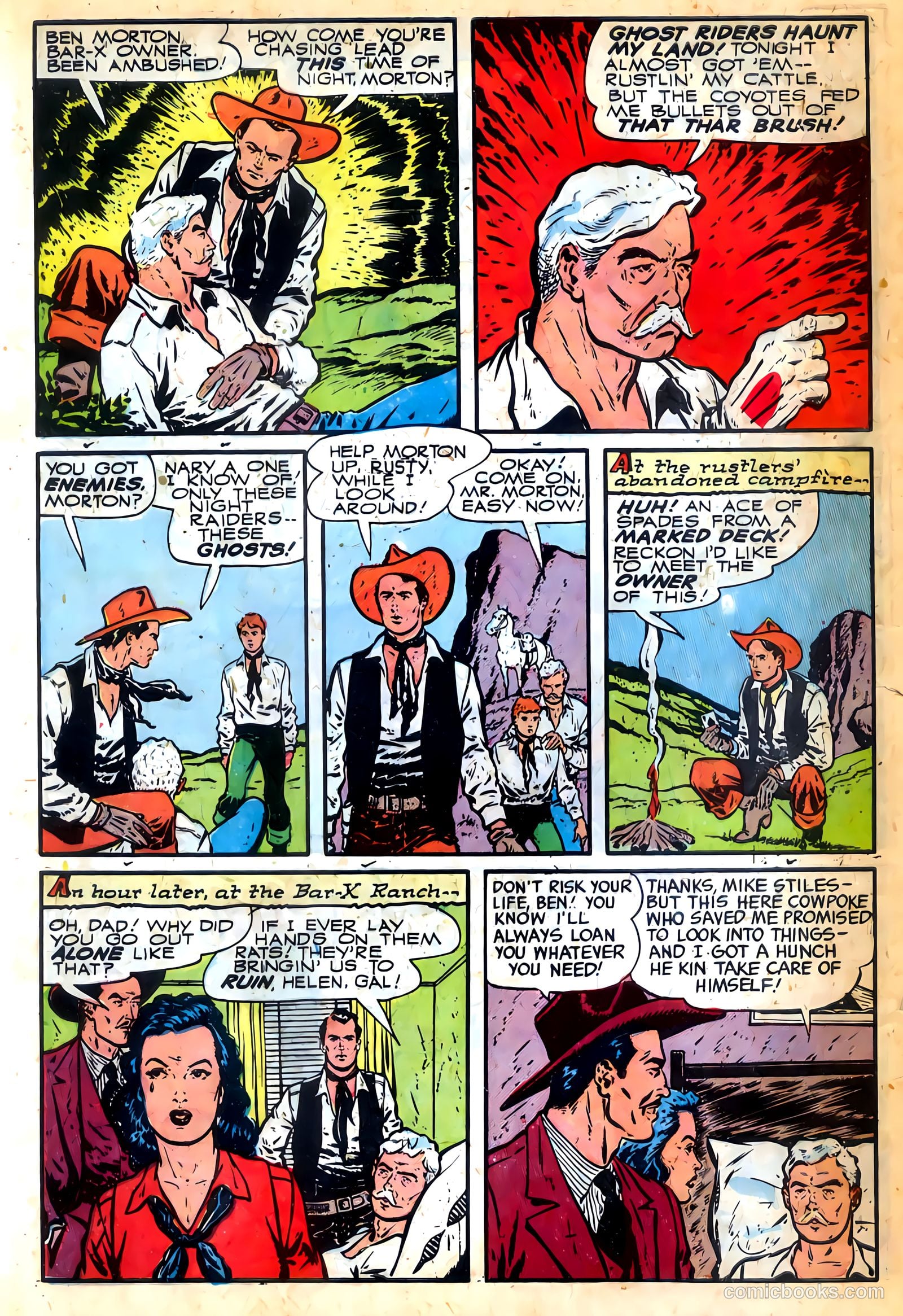 The Fightin' Texan #17 (1952) — page 31 of 37