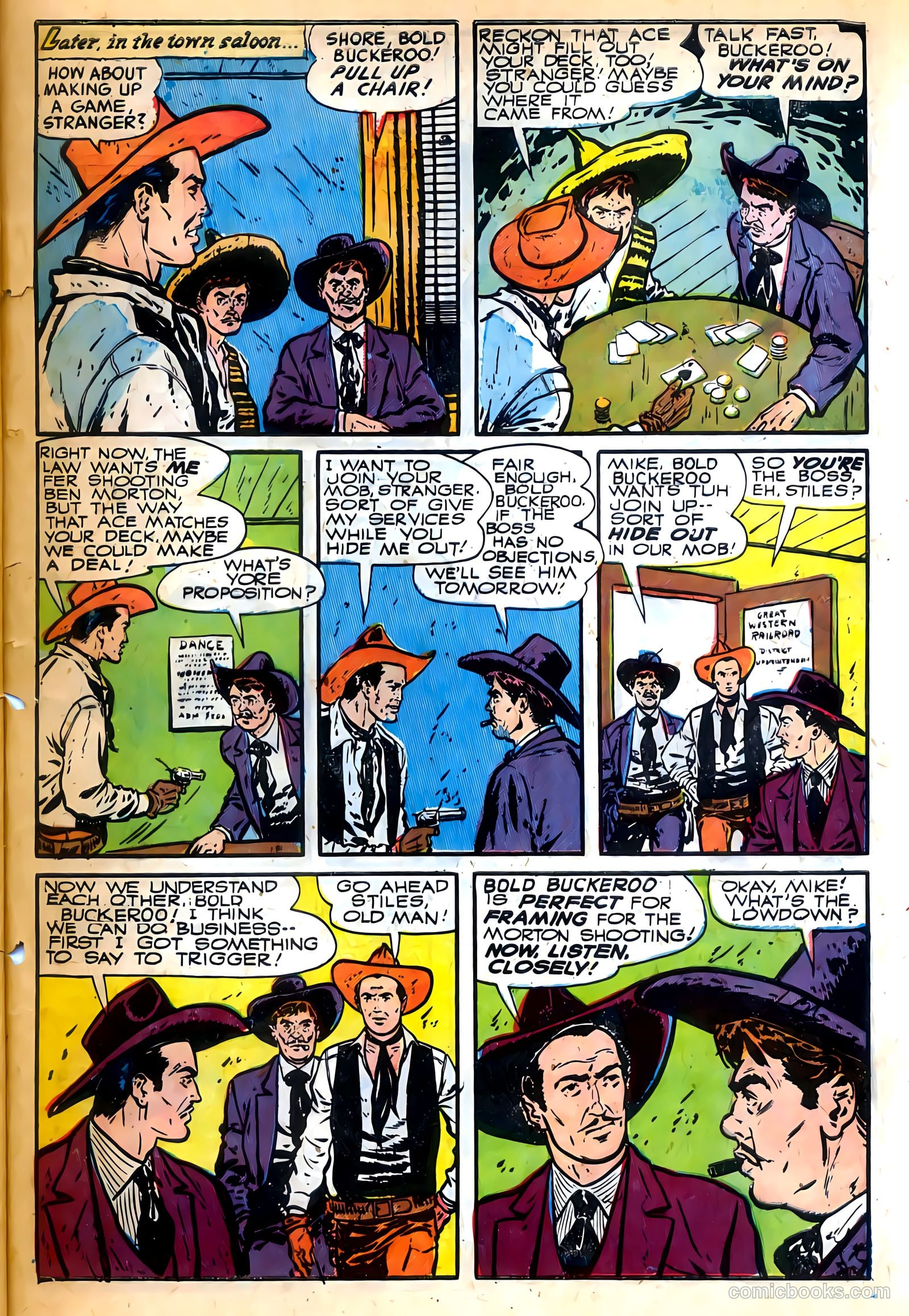 The Fightin' Texan #17 (1952) — page 32 of 37