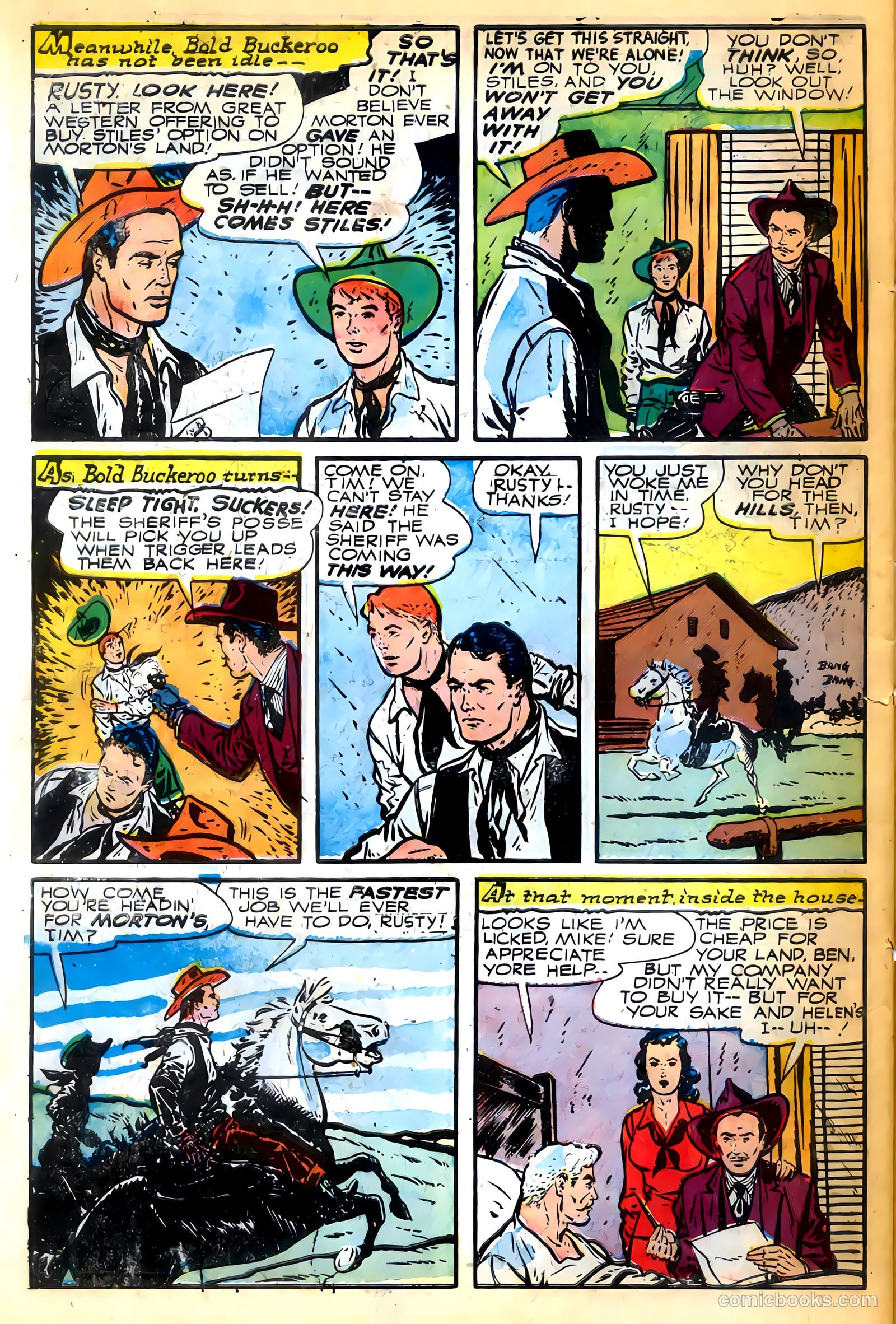 The Fightin' Texan #17 (1952) — page 33 of 37