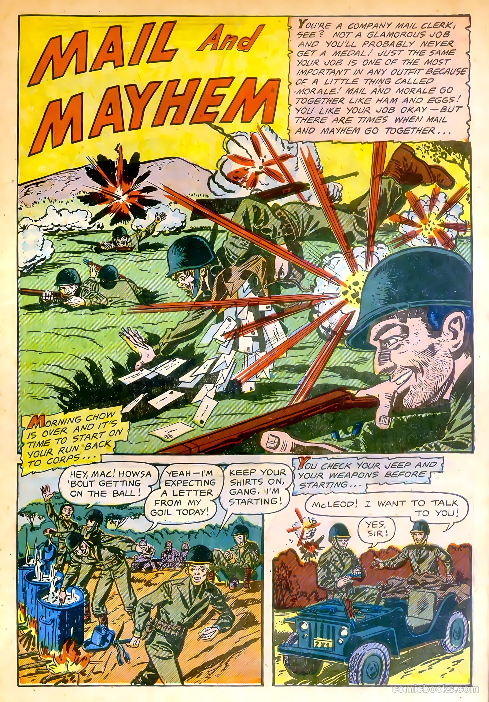 The Fighting Man #1 (1952) — page 3 of 36