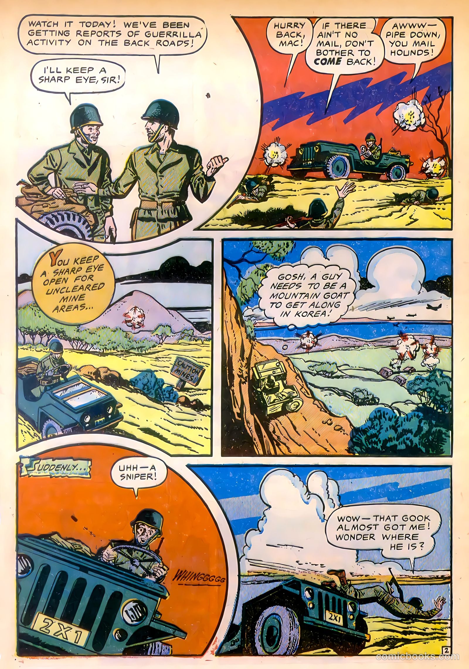 The Fighting Man #1 (1952) — page 4 of 36