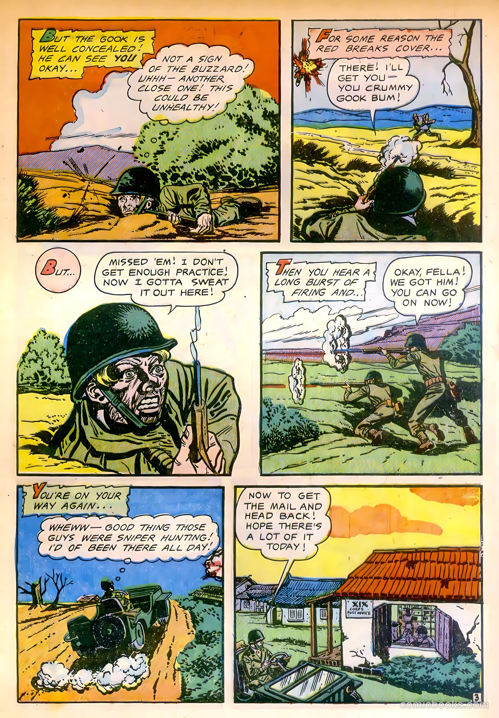 The Fighting Man #1 (1952) — page 5 of 36