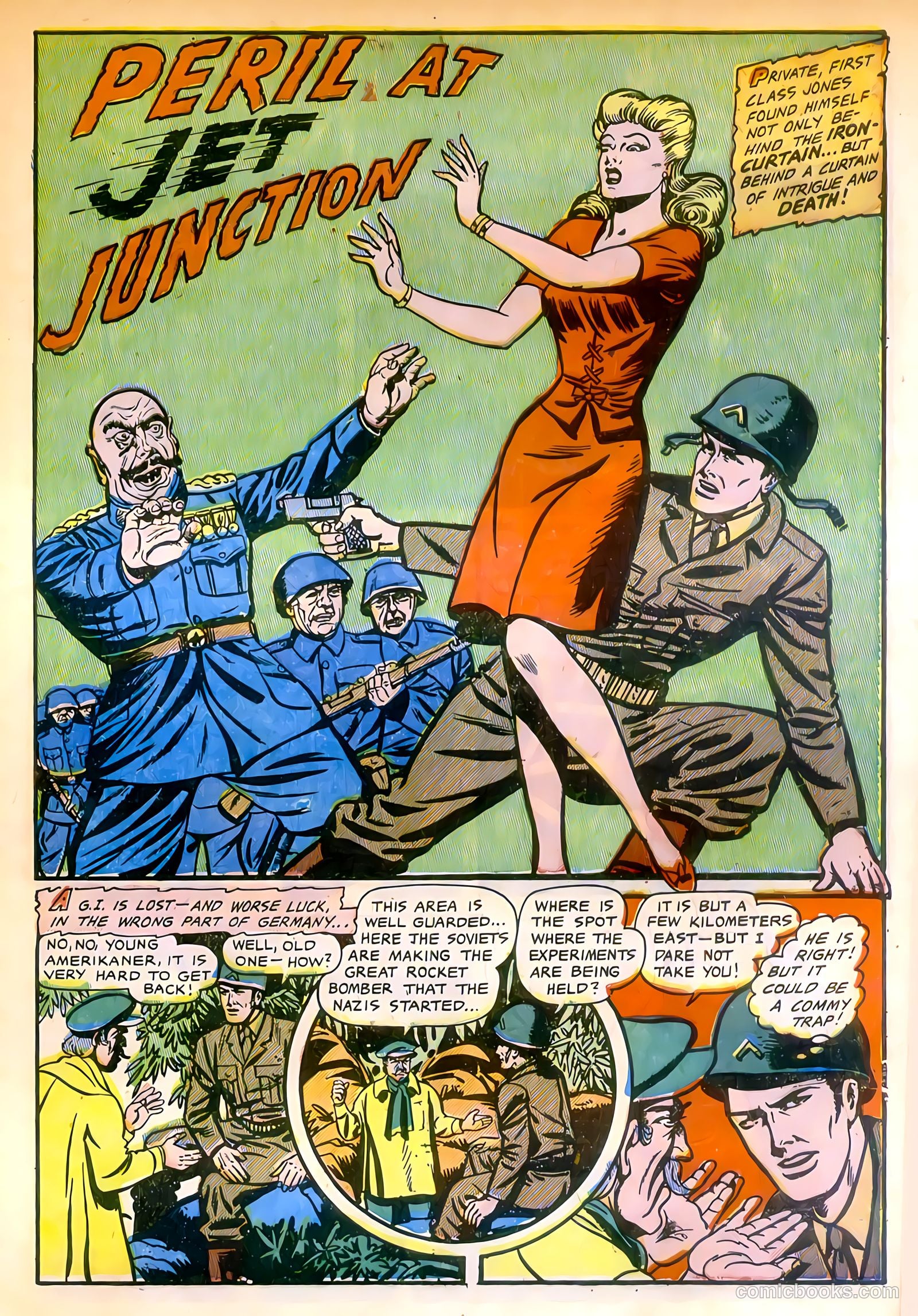 The Fighting Man #1 (1952) — page 9 of 36