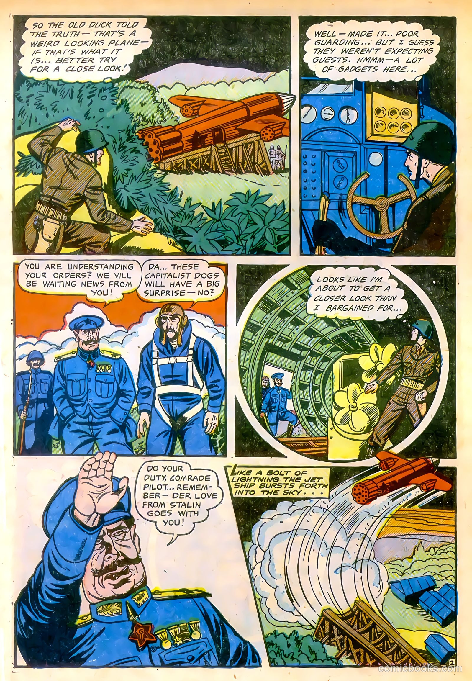 The Fighting Man #1 (1952) — page 10 of 36