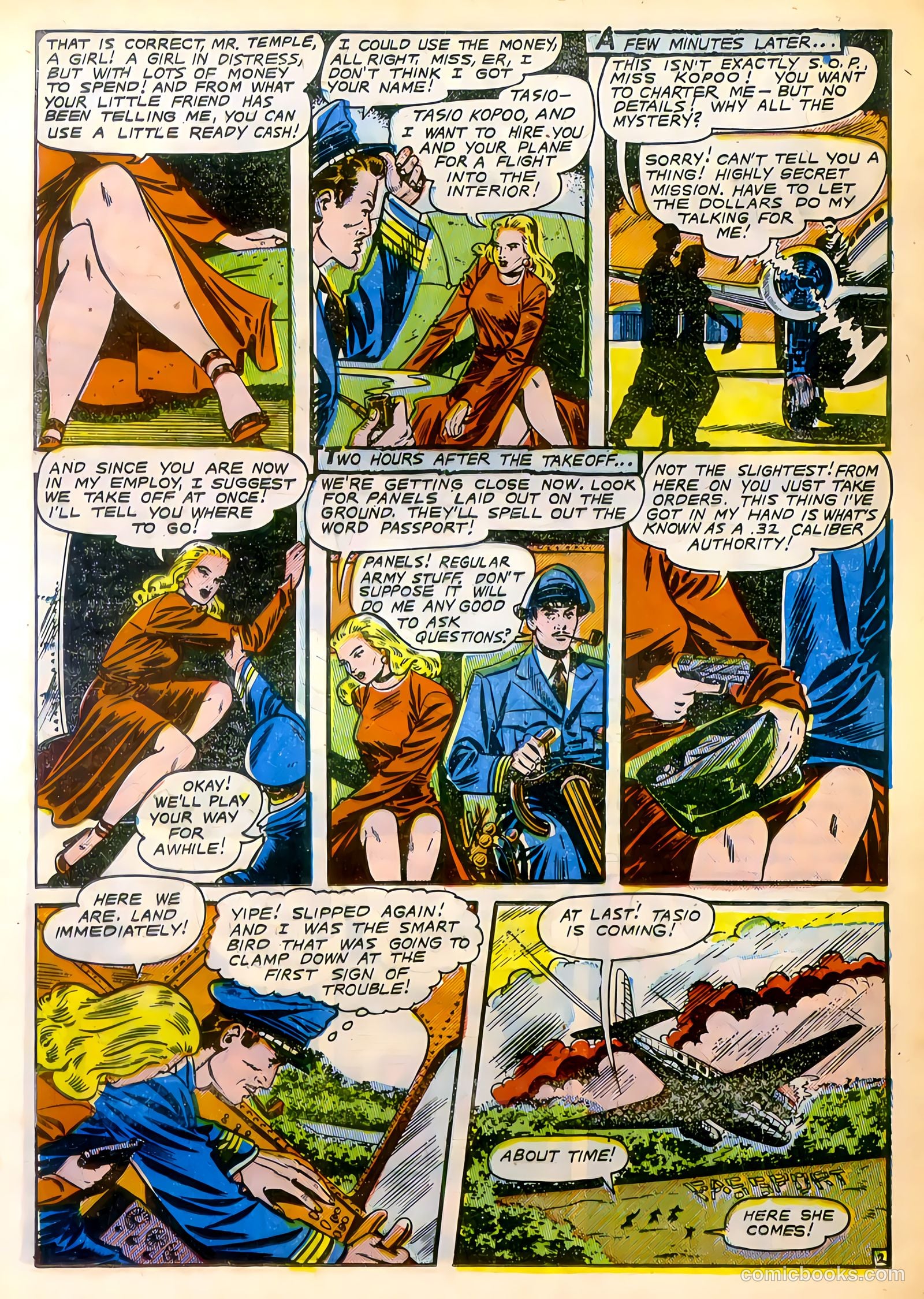 The Fighting Man #1 (1952) — page 20 of 36