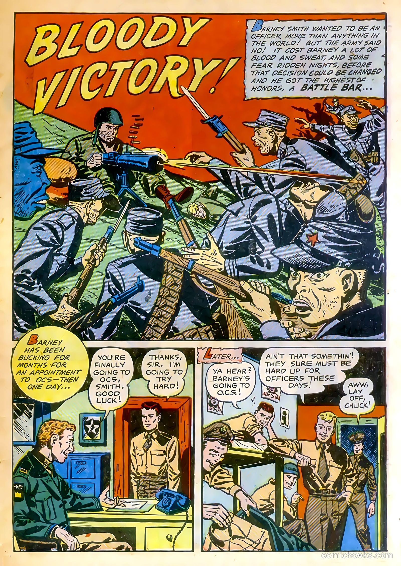 The Fighting Man #1 (1952) — page 27 of 36