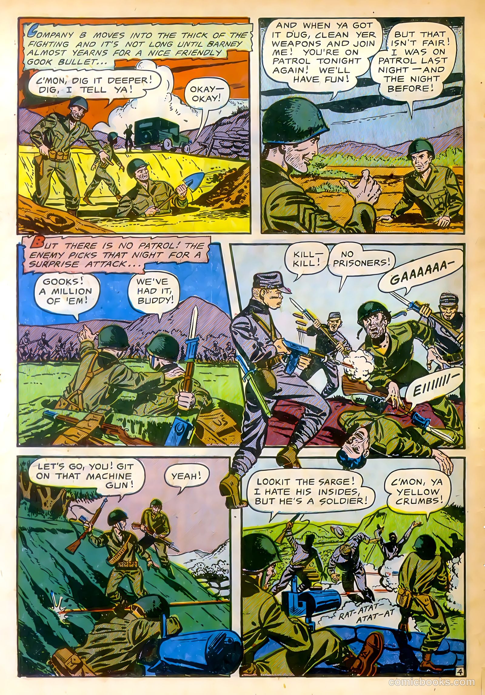 The Fighting Man #1 (1952) — page 30 of 36