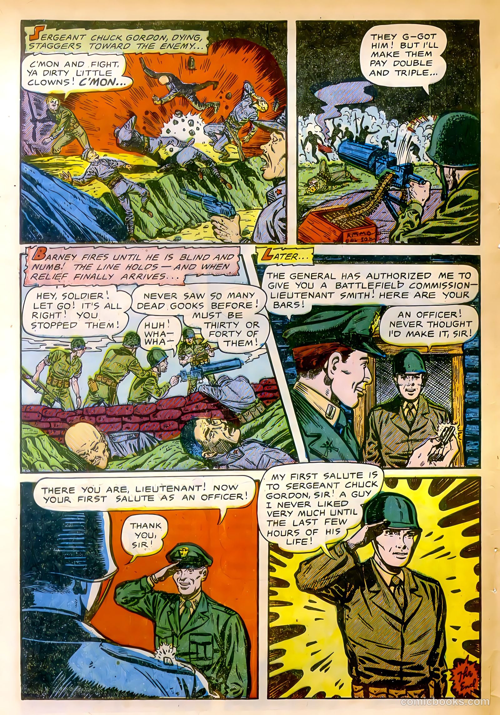 The Fighting Man #1 (1952) — page 32 of 36