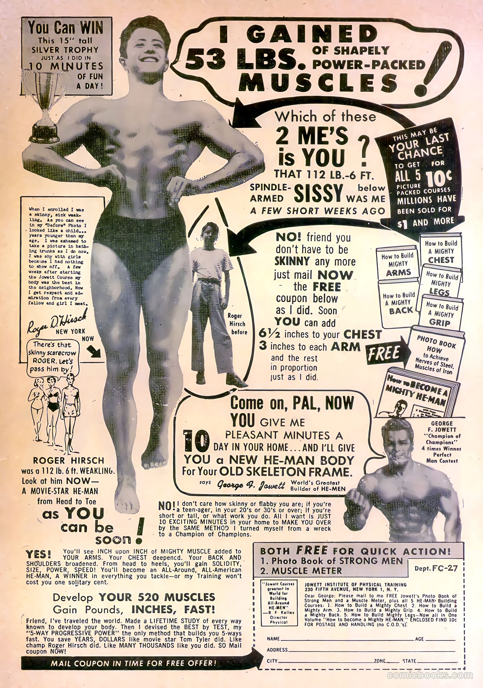 The Fighting Man #1 (1952) — page 35 of 36