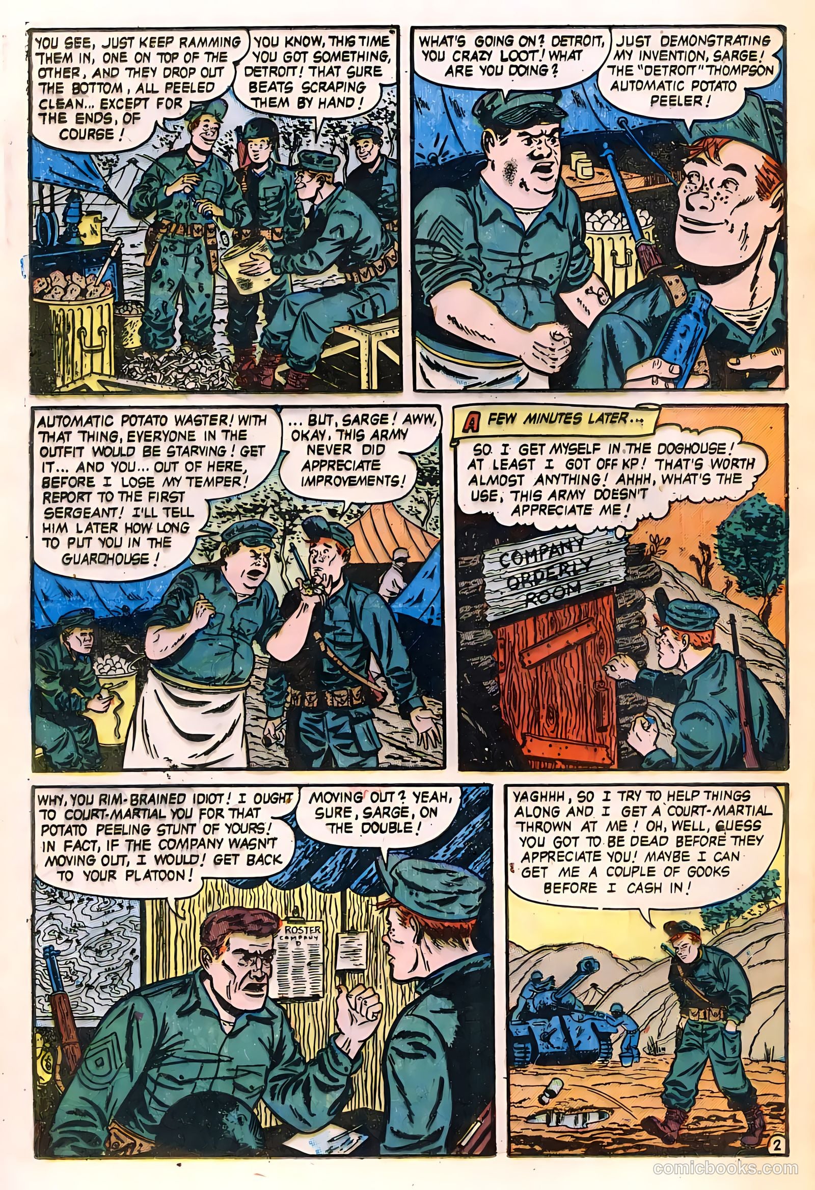 The Fighting Man #2 (1952) — page 18 of 64