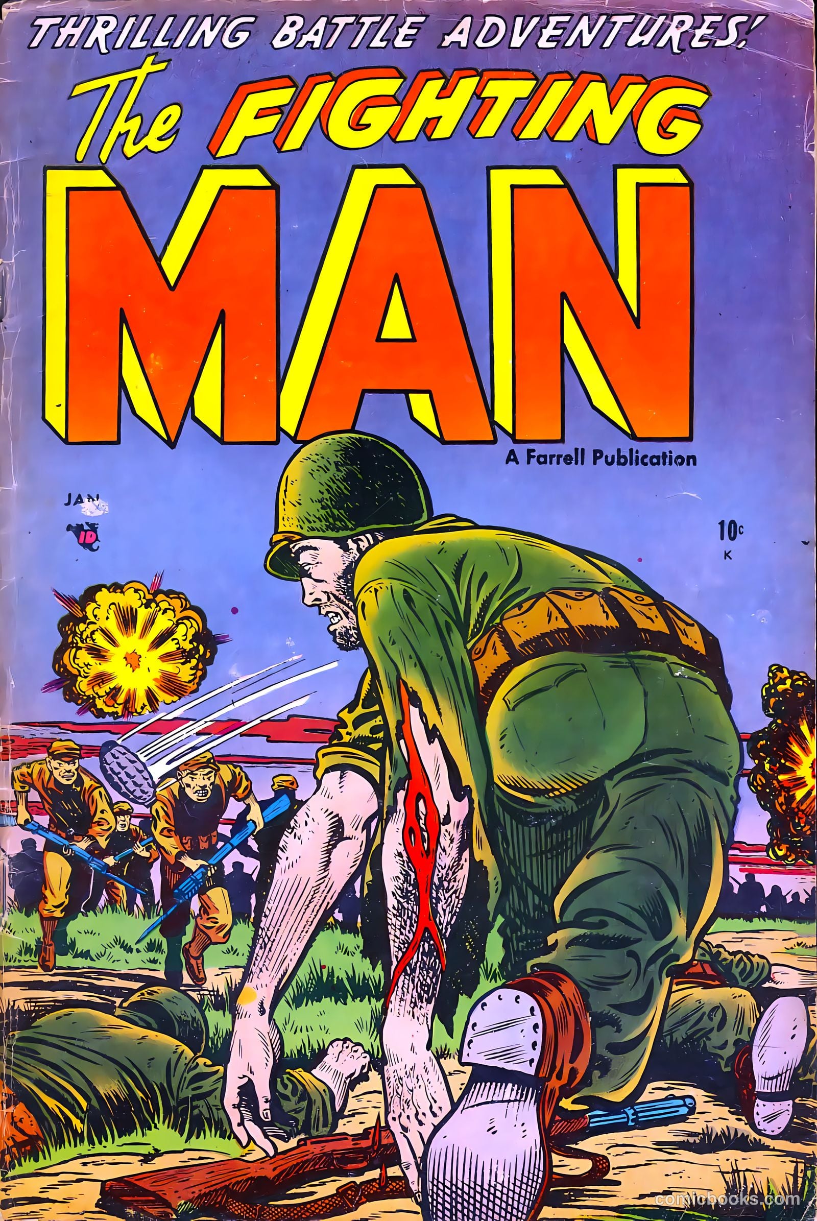The Fighting Man #3 cover