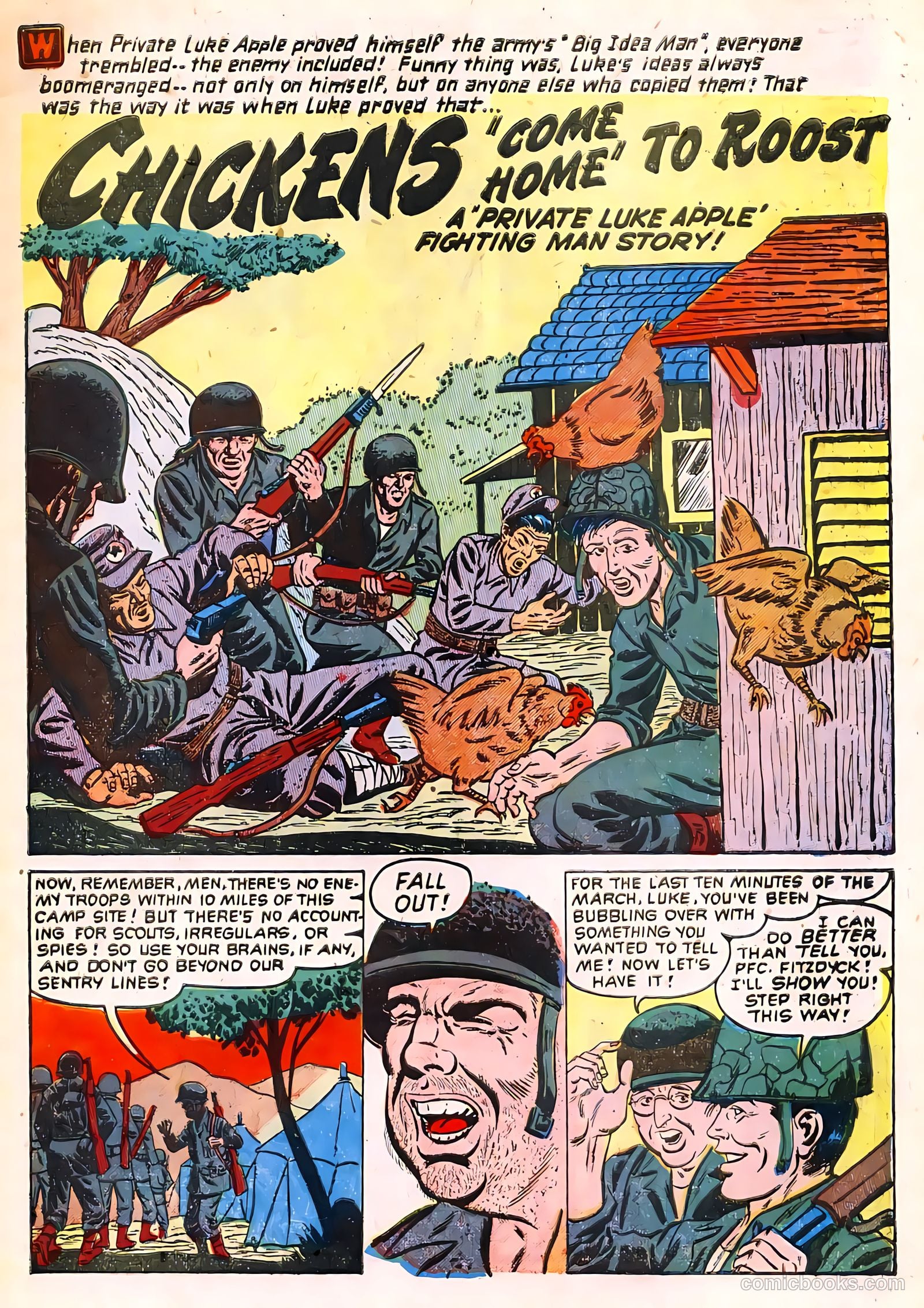 The Fighting Man #3 (1953) — page 3 of 36