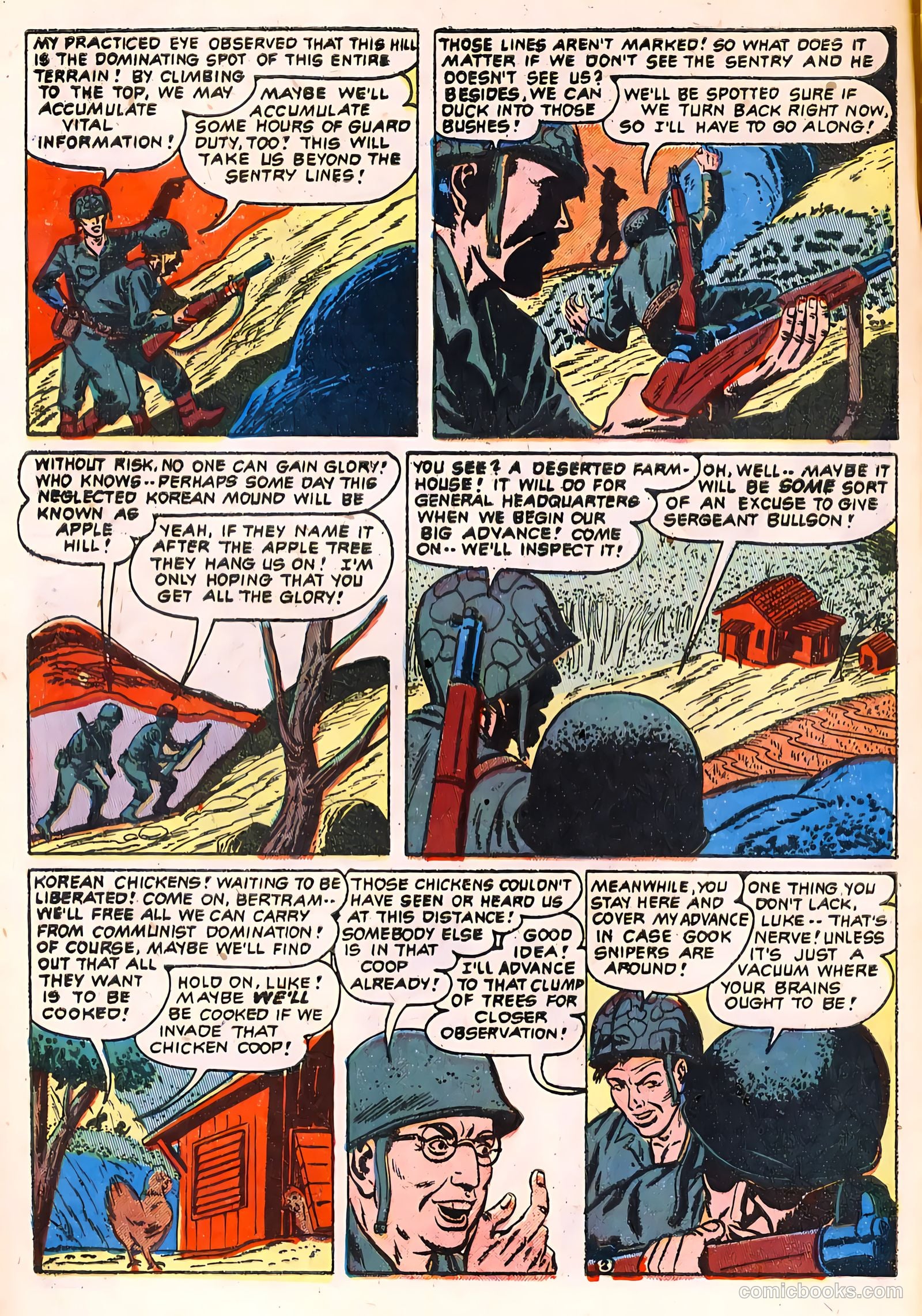 The Fighting Man #3 (1953) — page 4 of 36