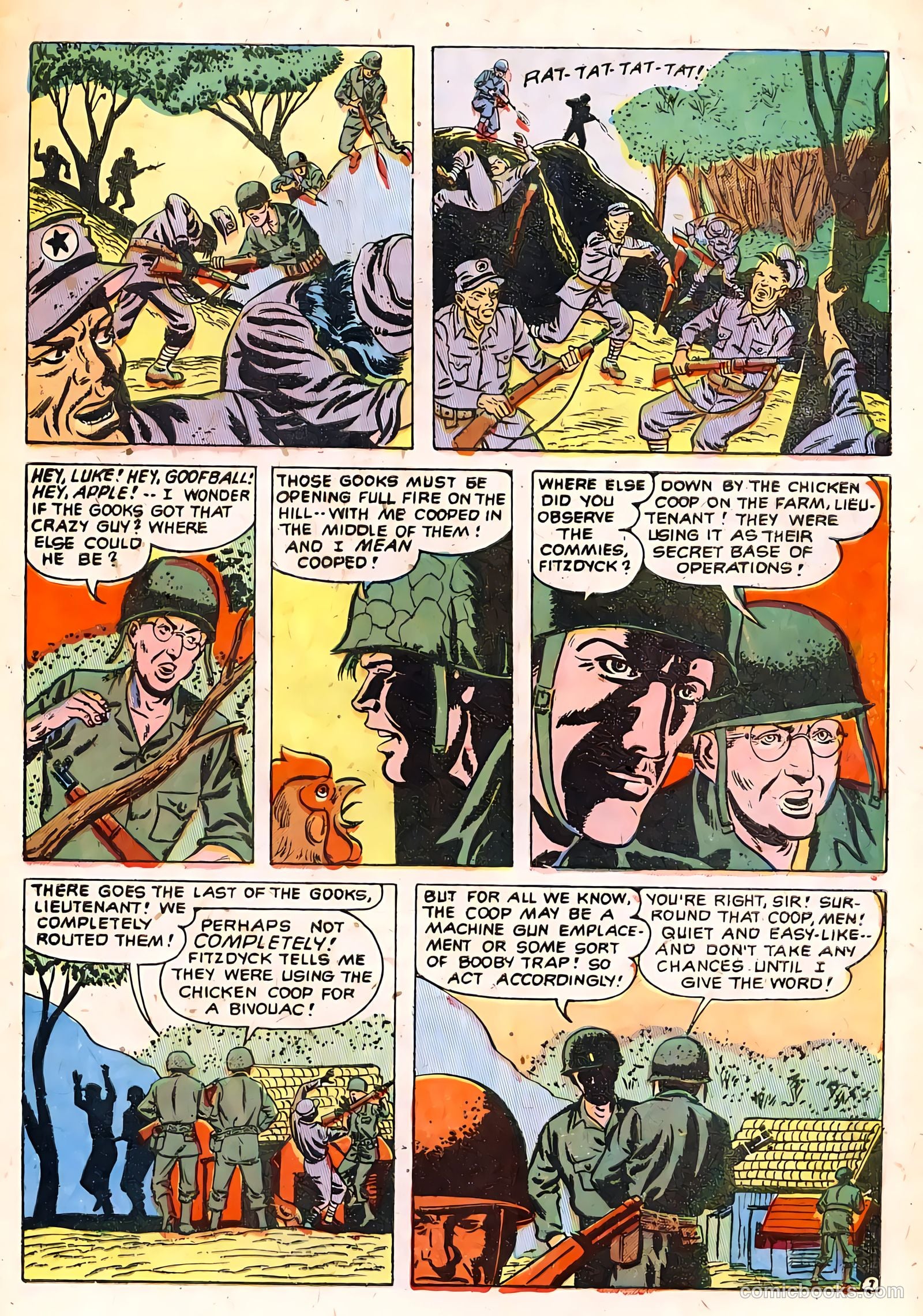 The Fighting Man #3 (1953) — page 9 of 36