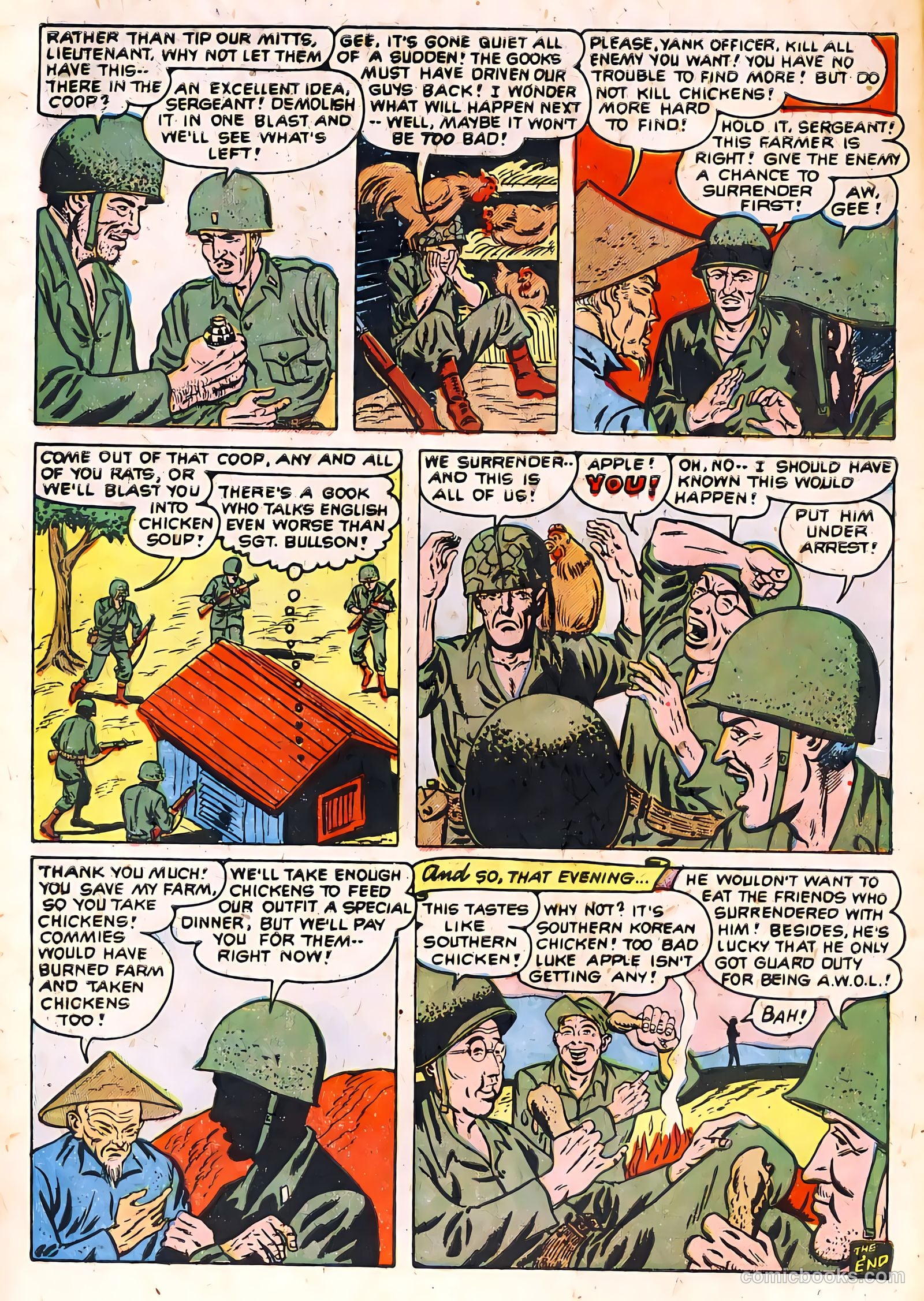 The Fighting Man #3 (1953) — page 10 of 36