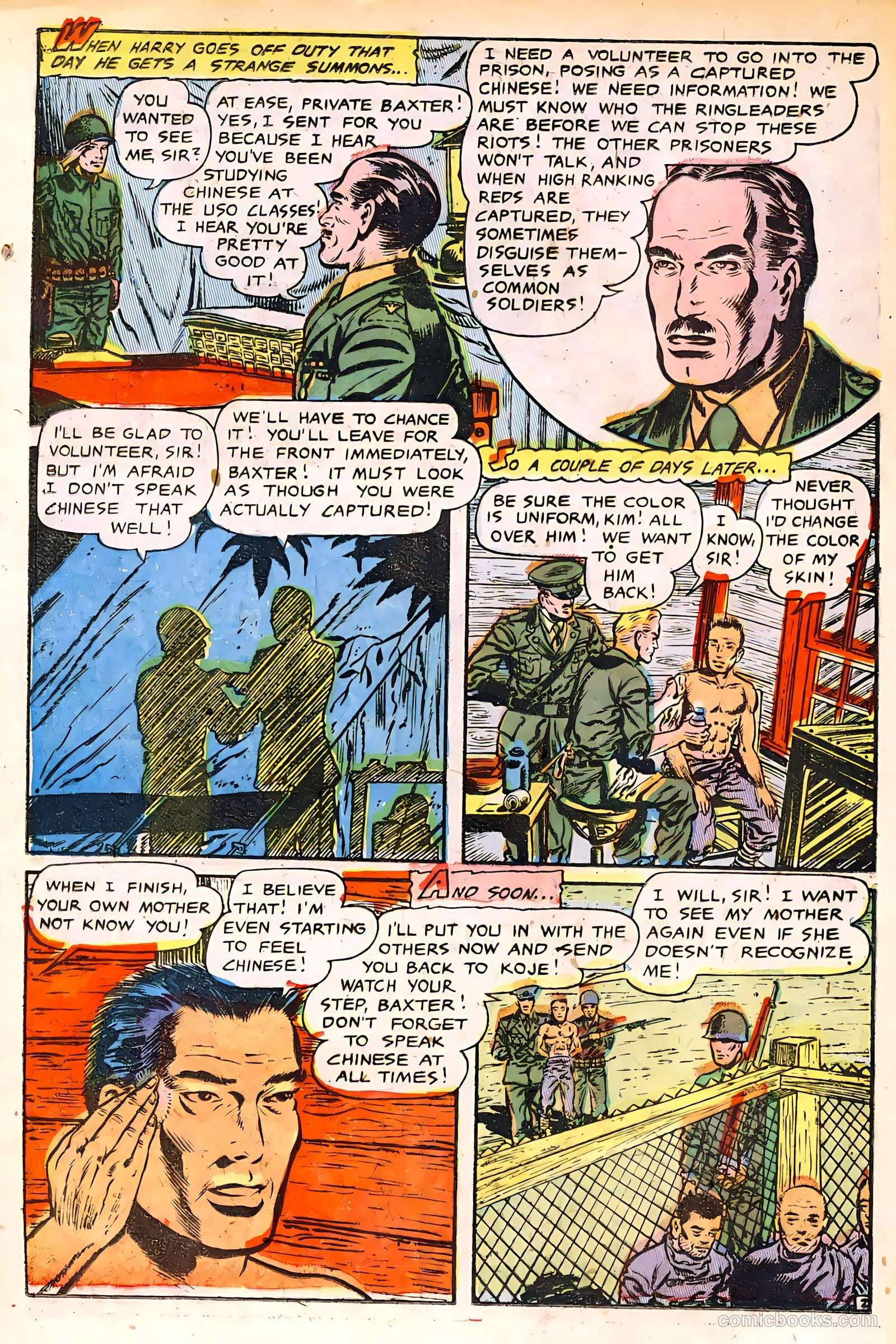 The Fighting Man #3 (1953) — page 12 of 36