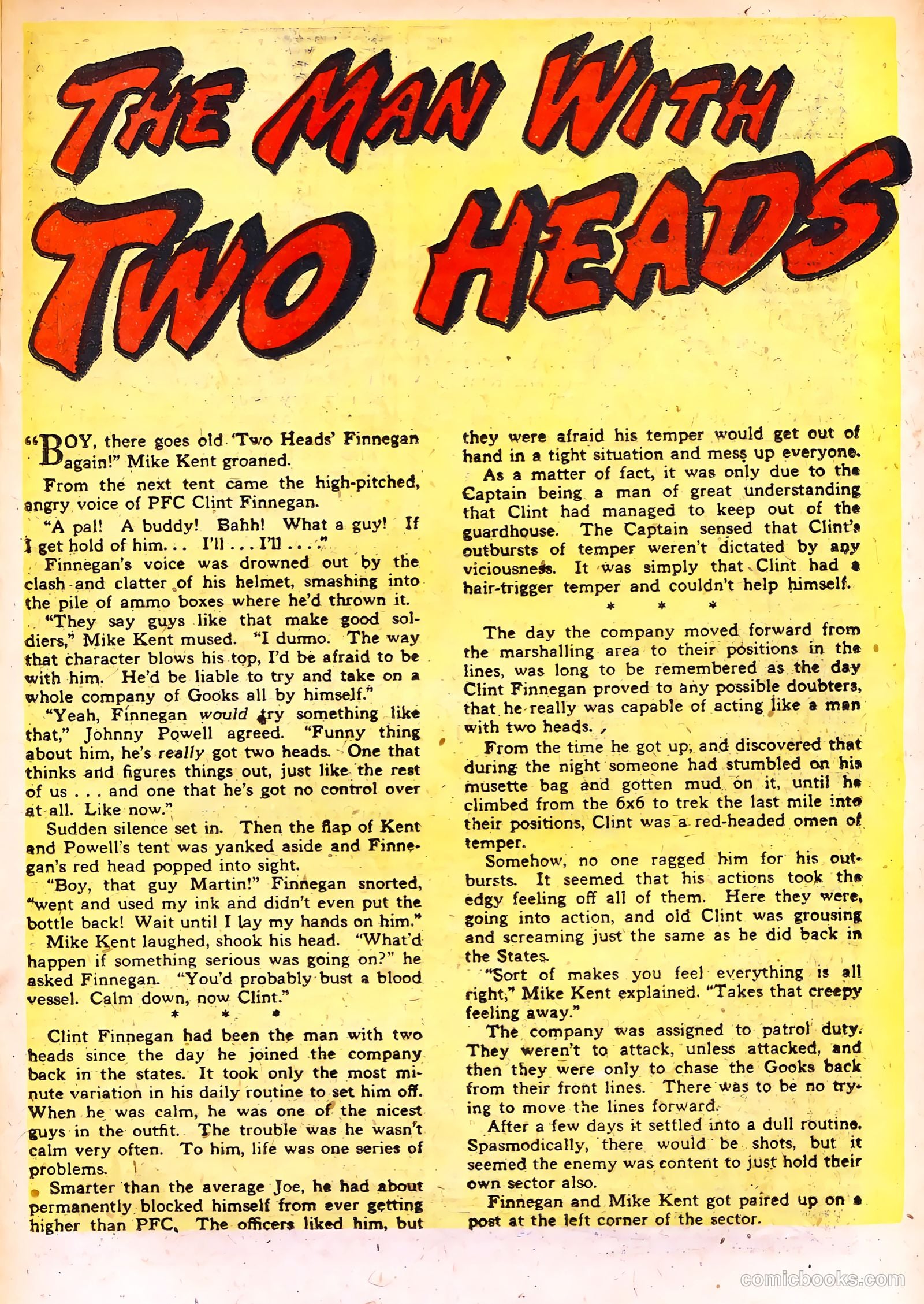 The Fighting Man #3 (1953) — page 17 of 36