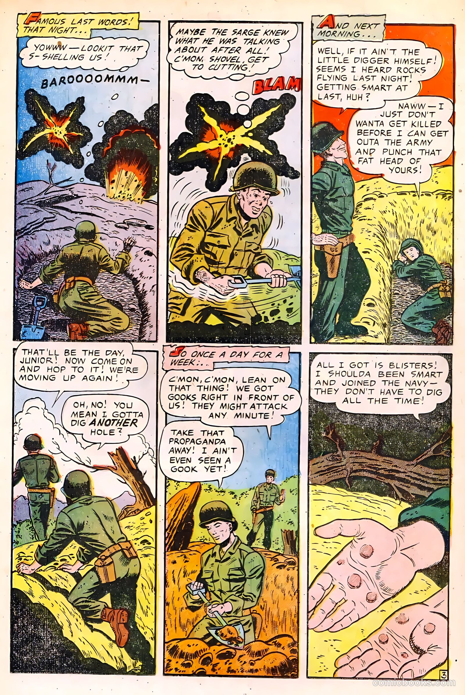 The Fighting Man #3 (1953) — page 21 of 36
