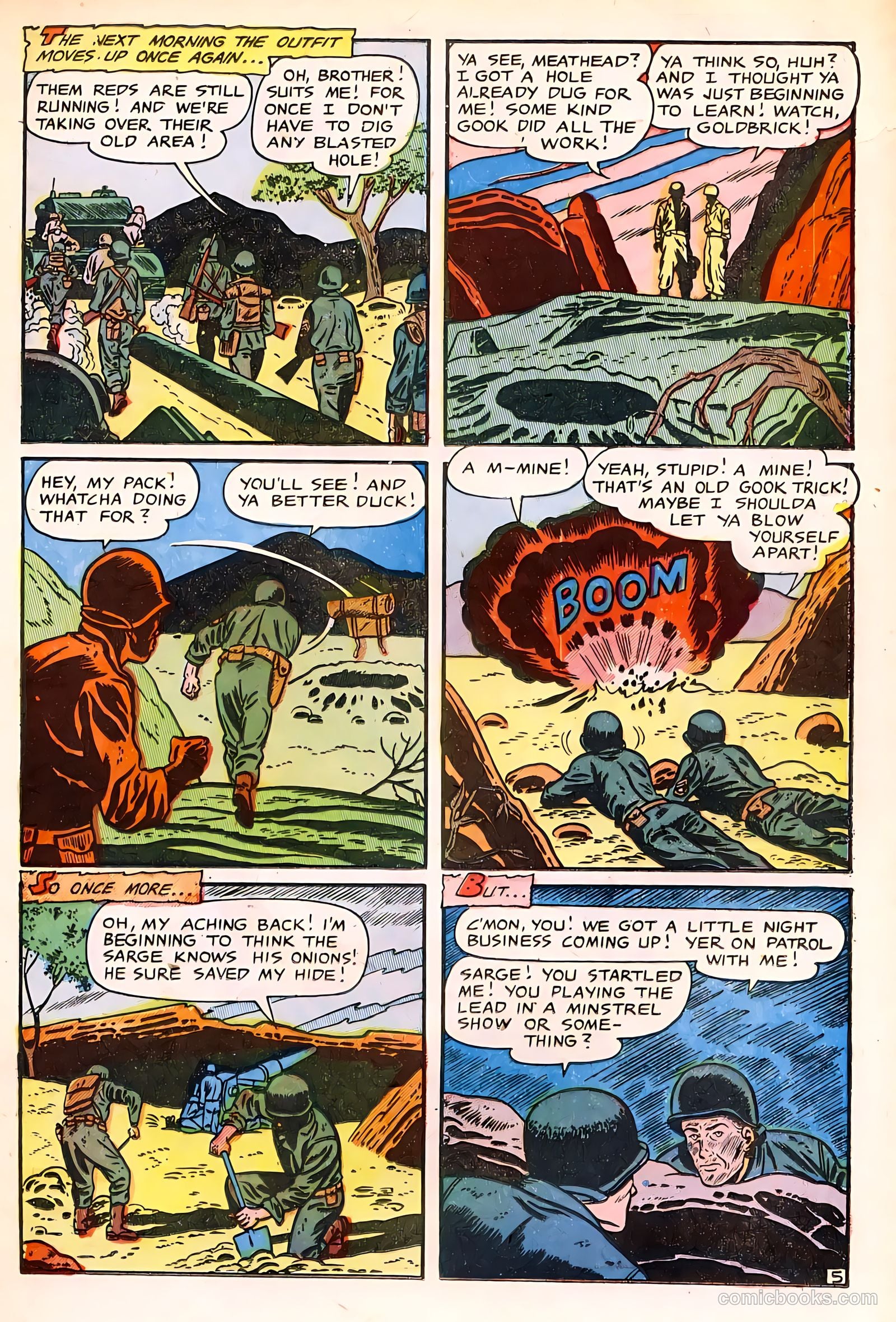 The Fighting Man #3 (1953) — page 23 of 36