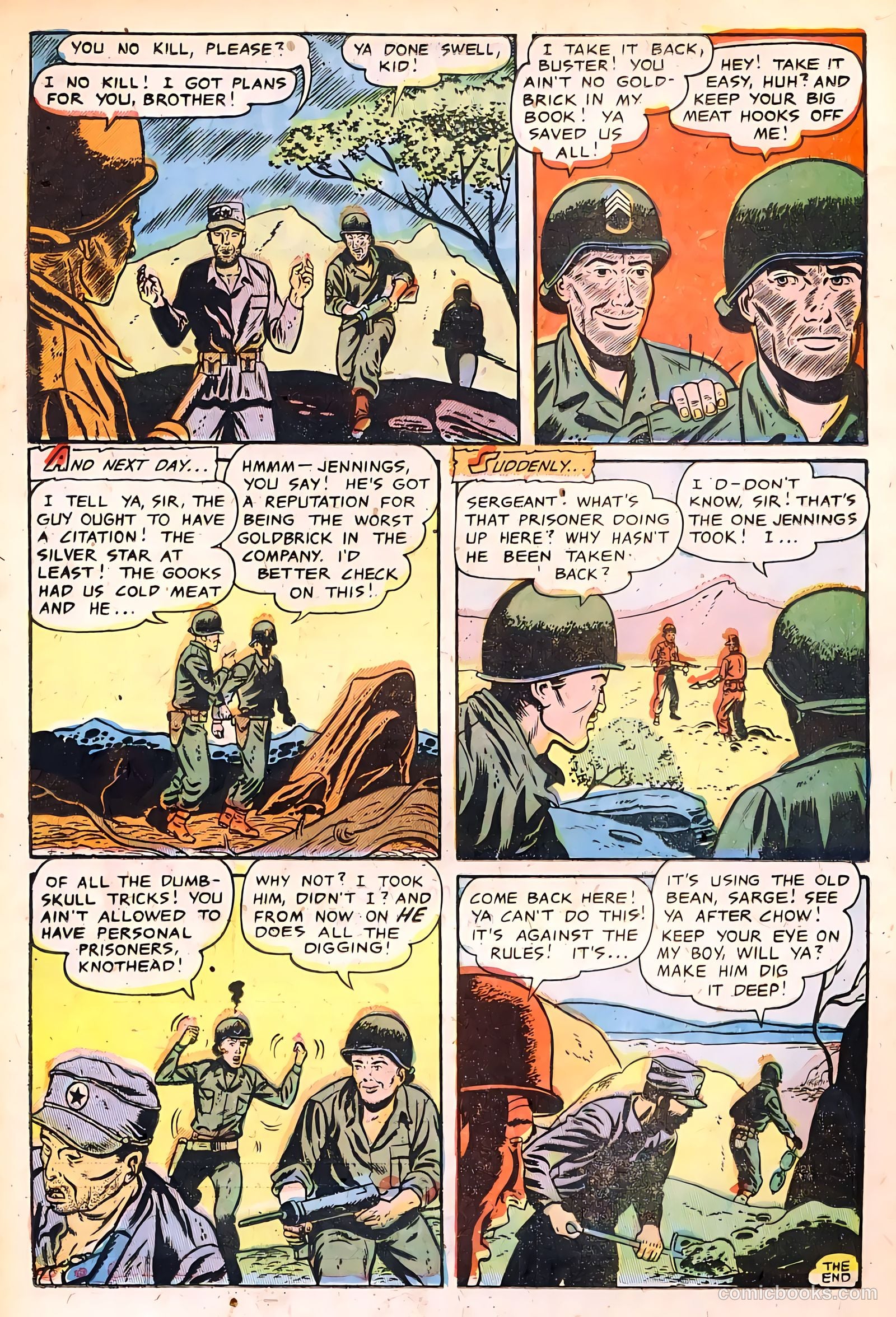 The Fighting Man #3 (1953) — page 25 of 36