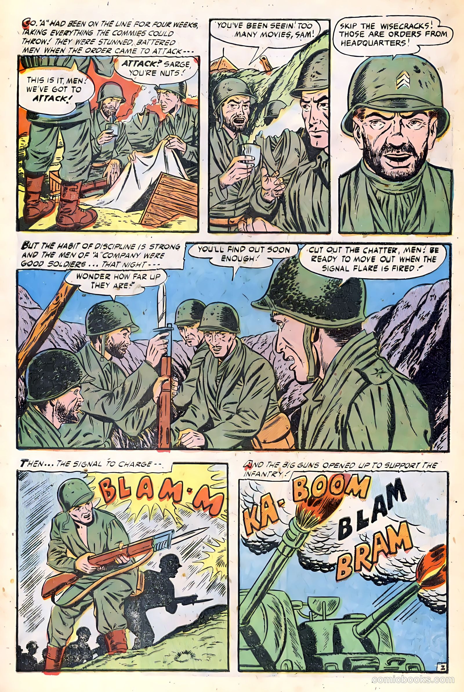 The Fighting Man #3 (1953) — page 28 of 36